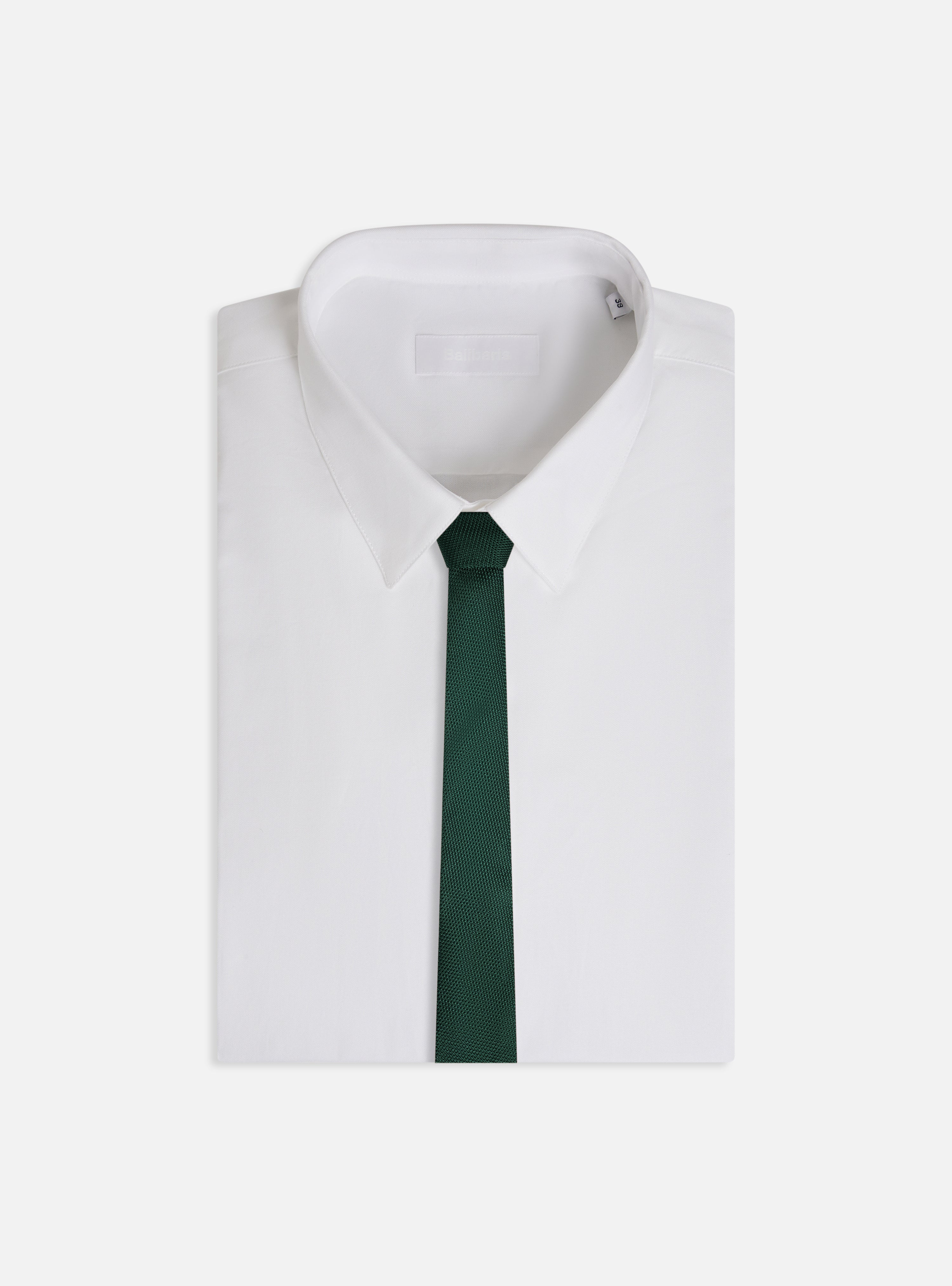 Cravate Homme Classique Fine - Mariage, Bureau, Affaires - Vert Matrix - Polyester élégant