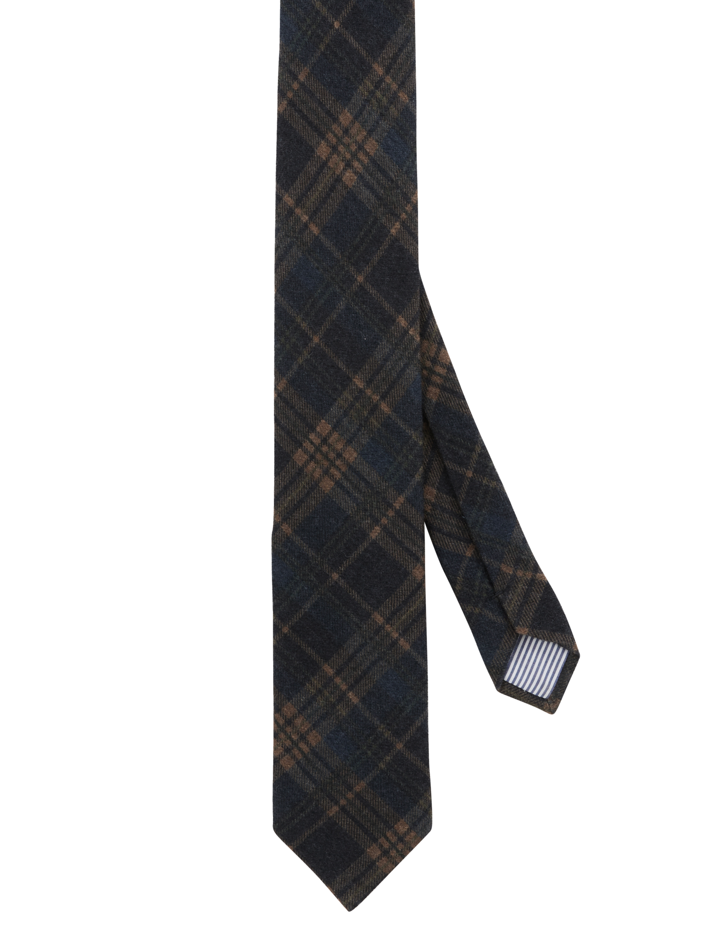 Nelson Navy/Olive Tie-3