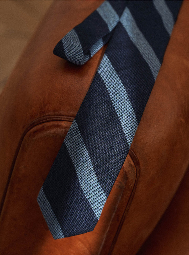 Nelson Navy Blue Tie