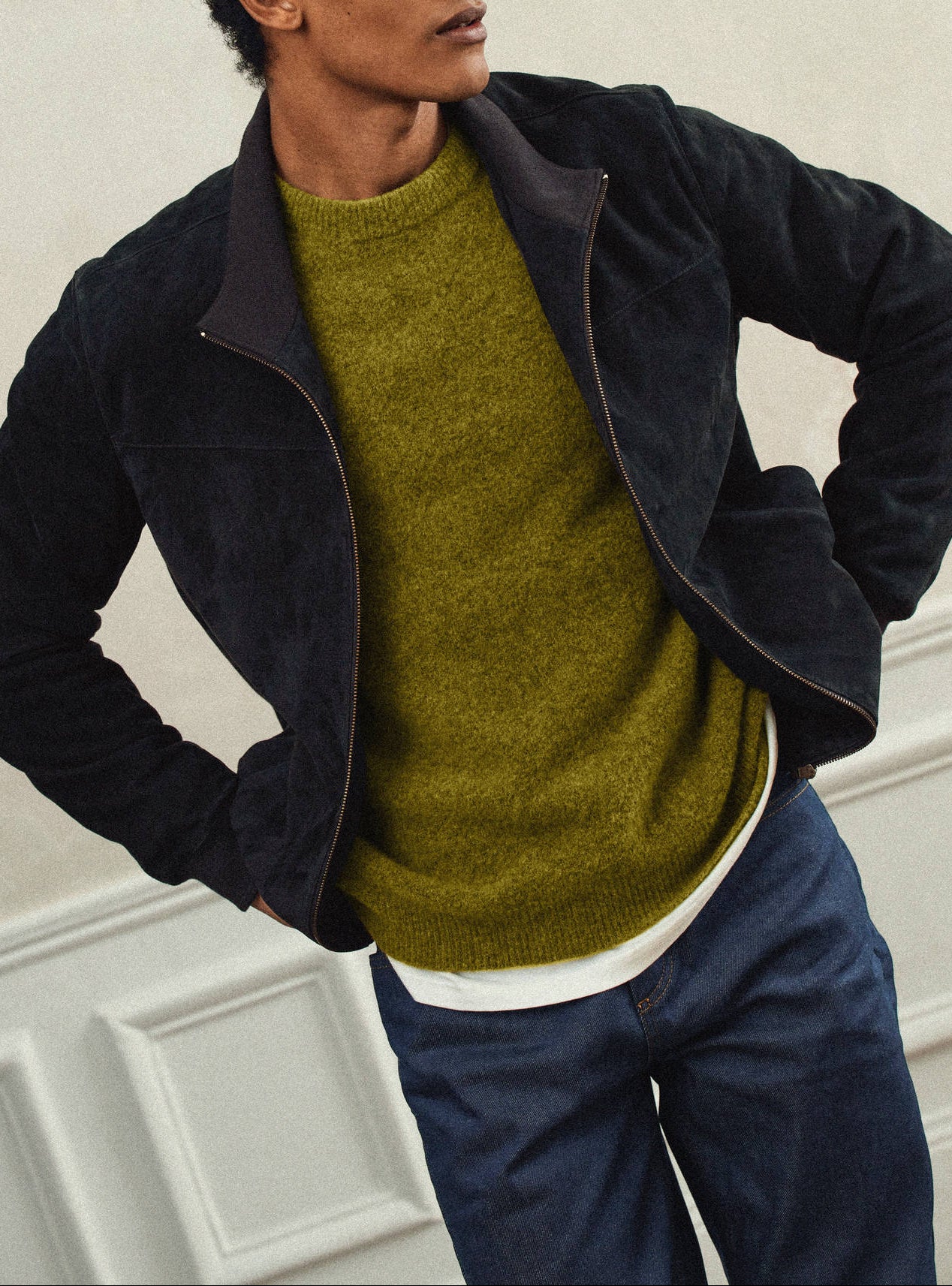 Enzo Dark Navy Jacket-2