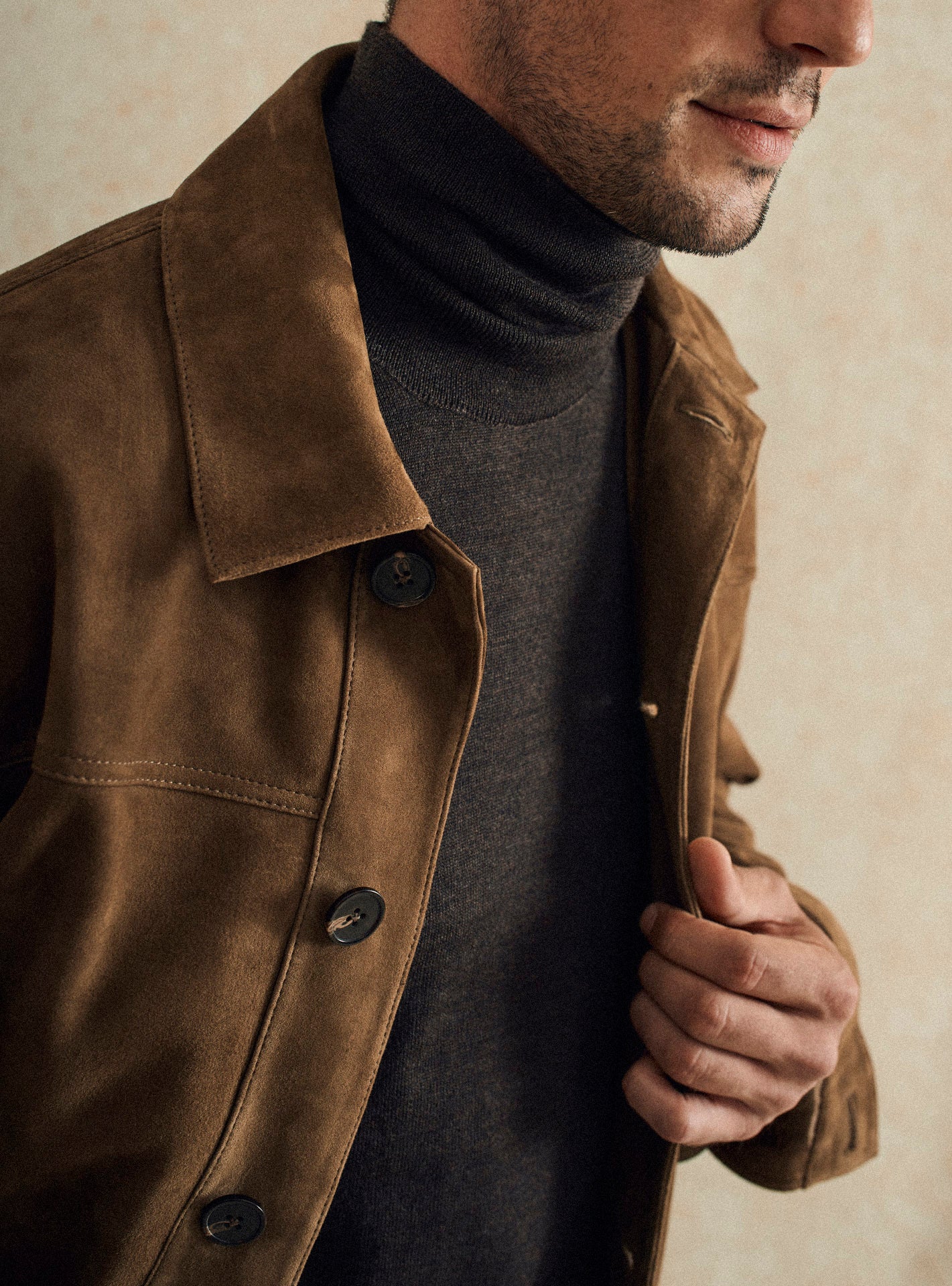 Simon Expresso Leather Jacket