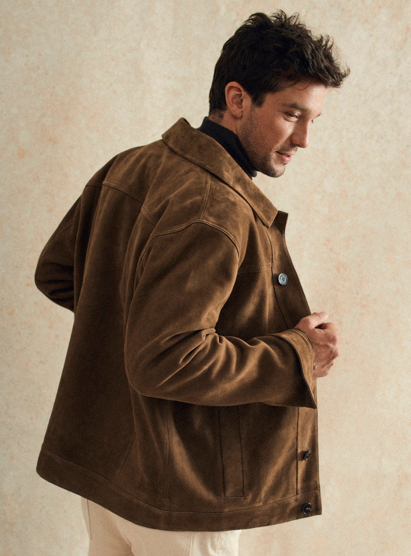 Simon Expresso Leather Jacket-5