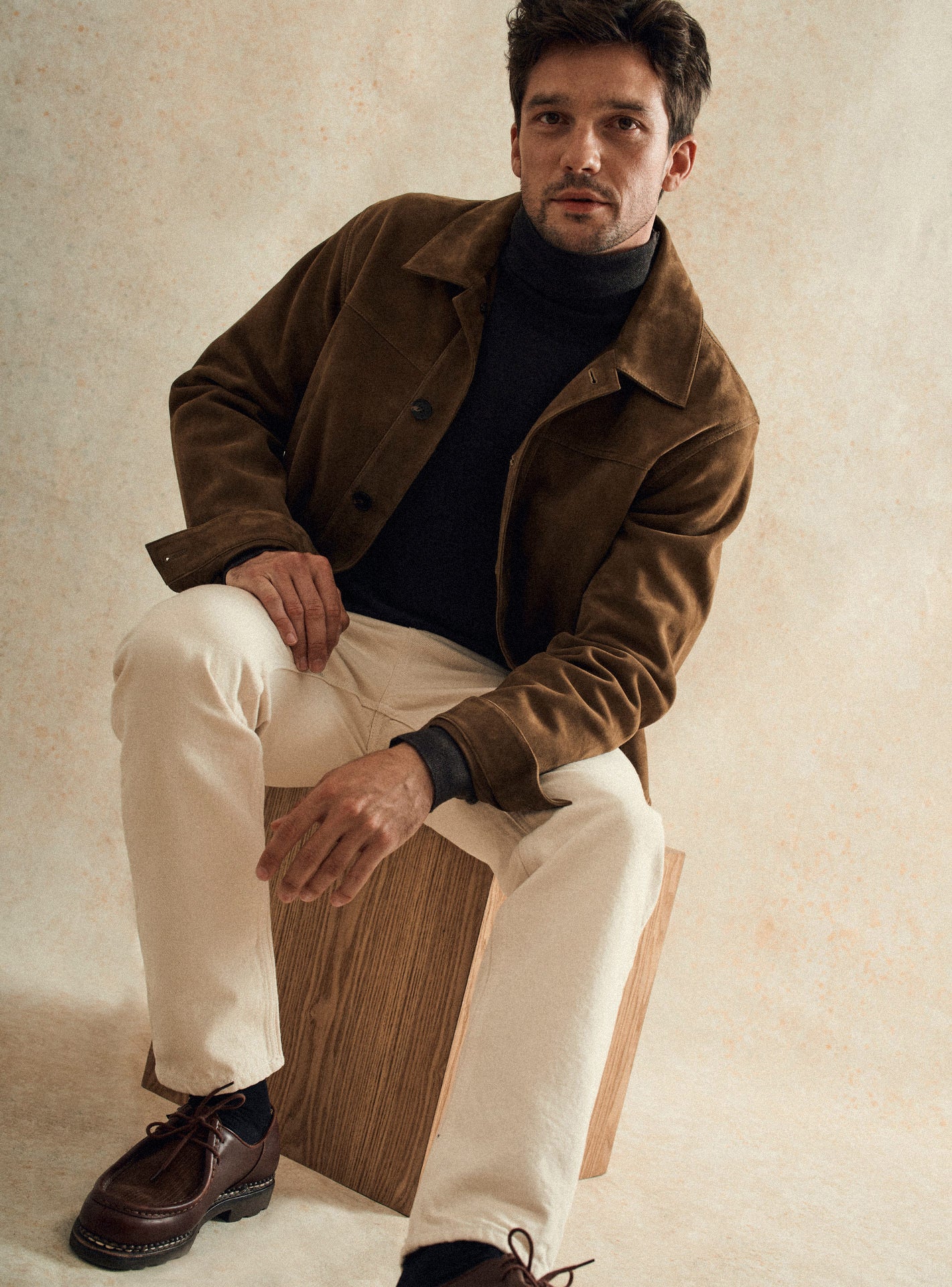 Simon Expresso Leather Jacket