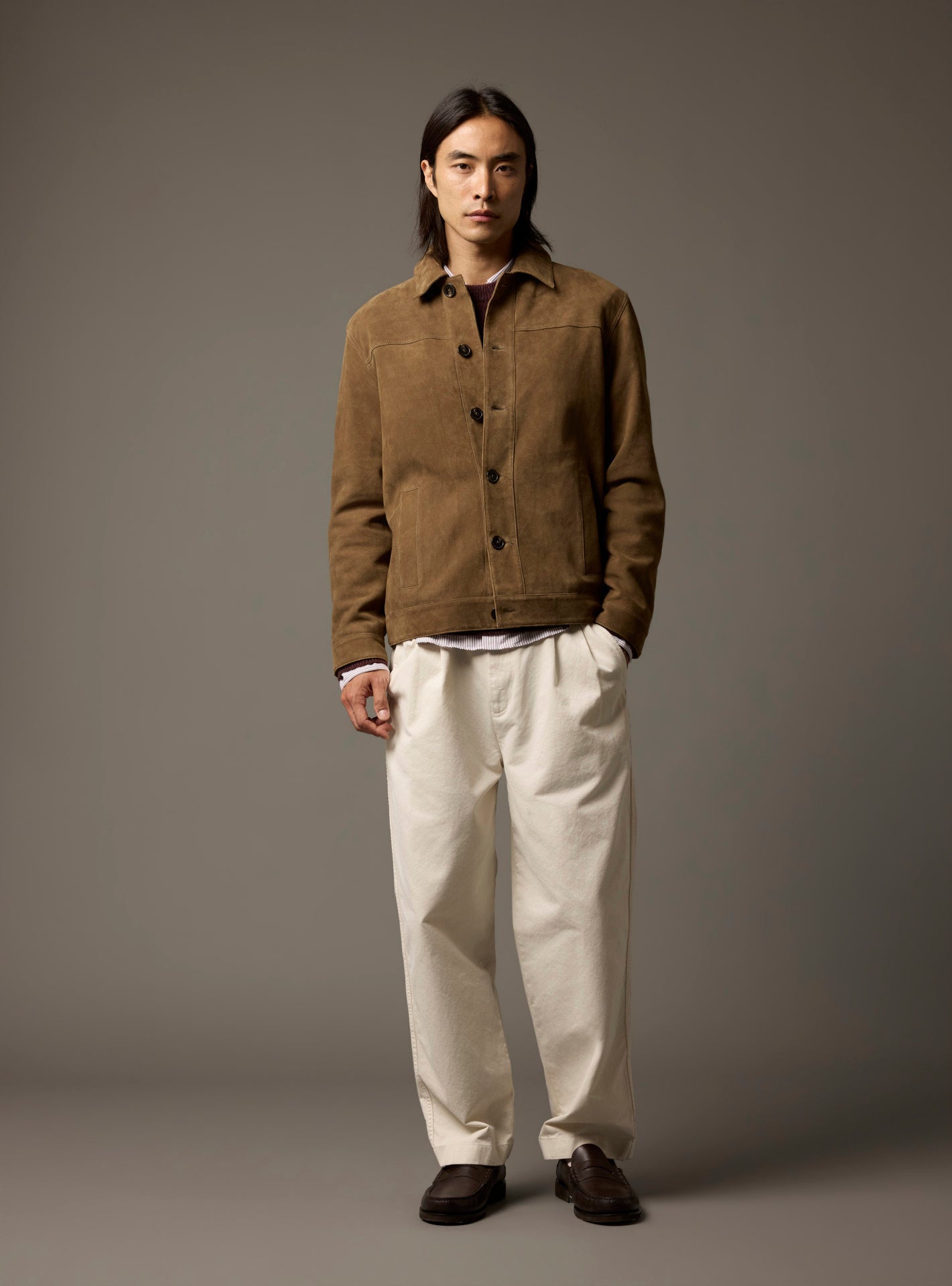 Simon Expresso Leather Jacket-7