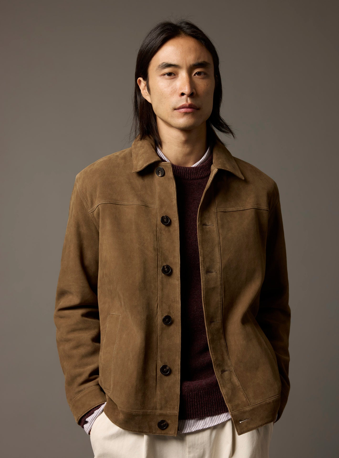 Simon Expresso Leather Jacket-8