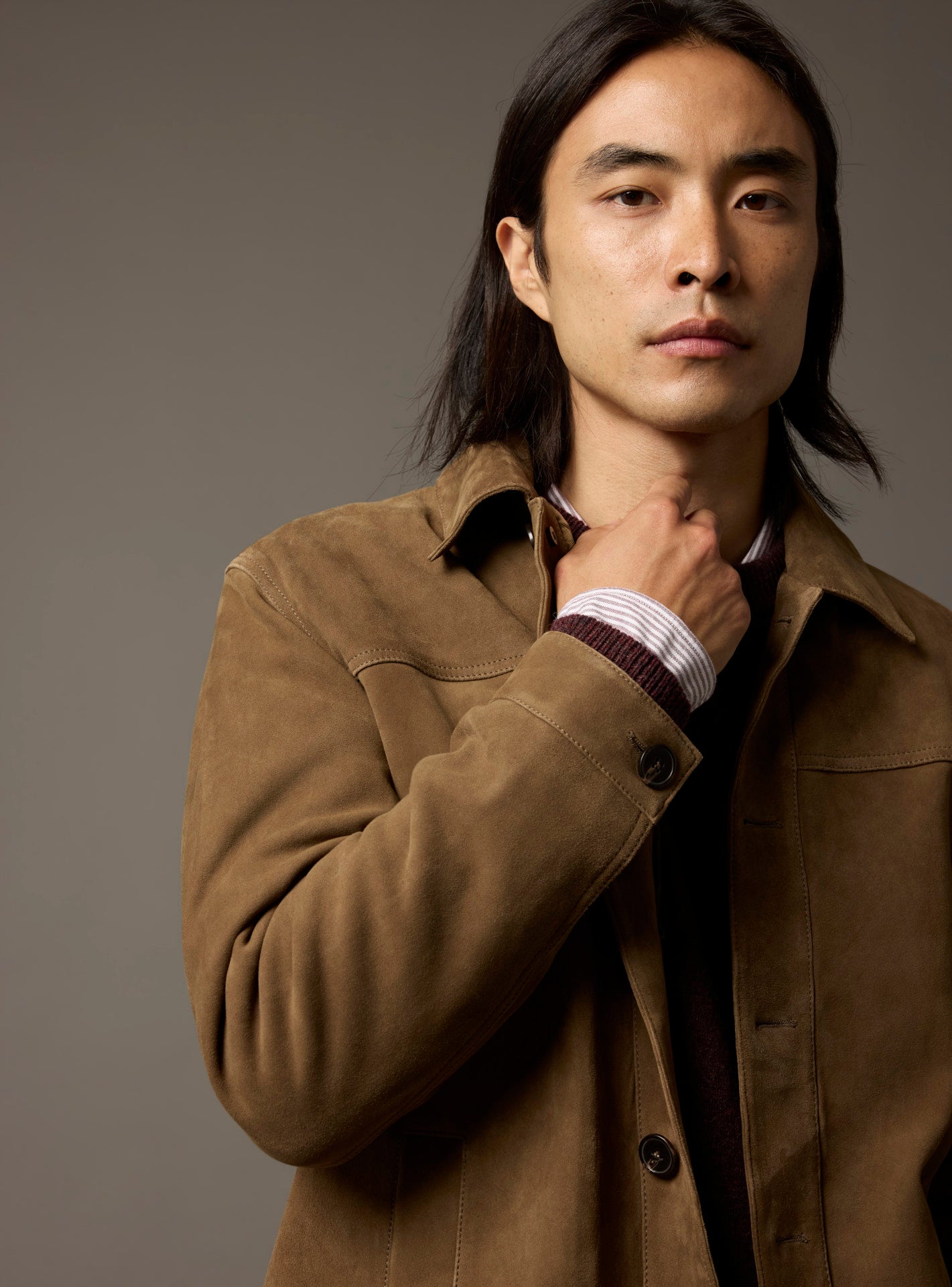 Simon Expresso Leather Jacket-6