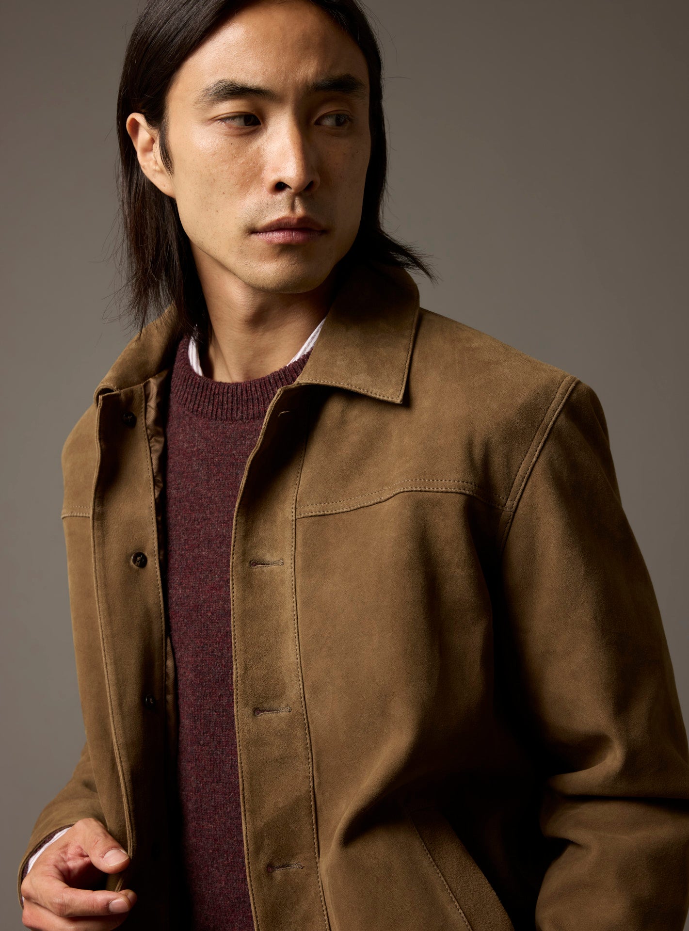 Simon Expresso Leather Jacket-4