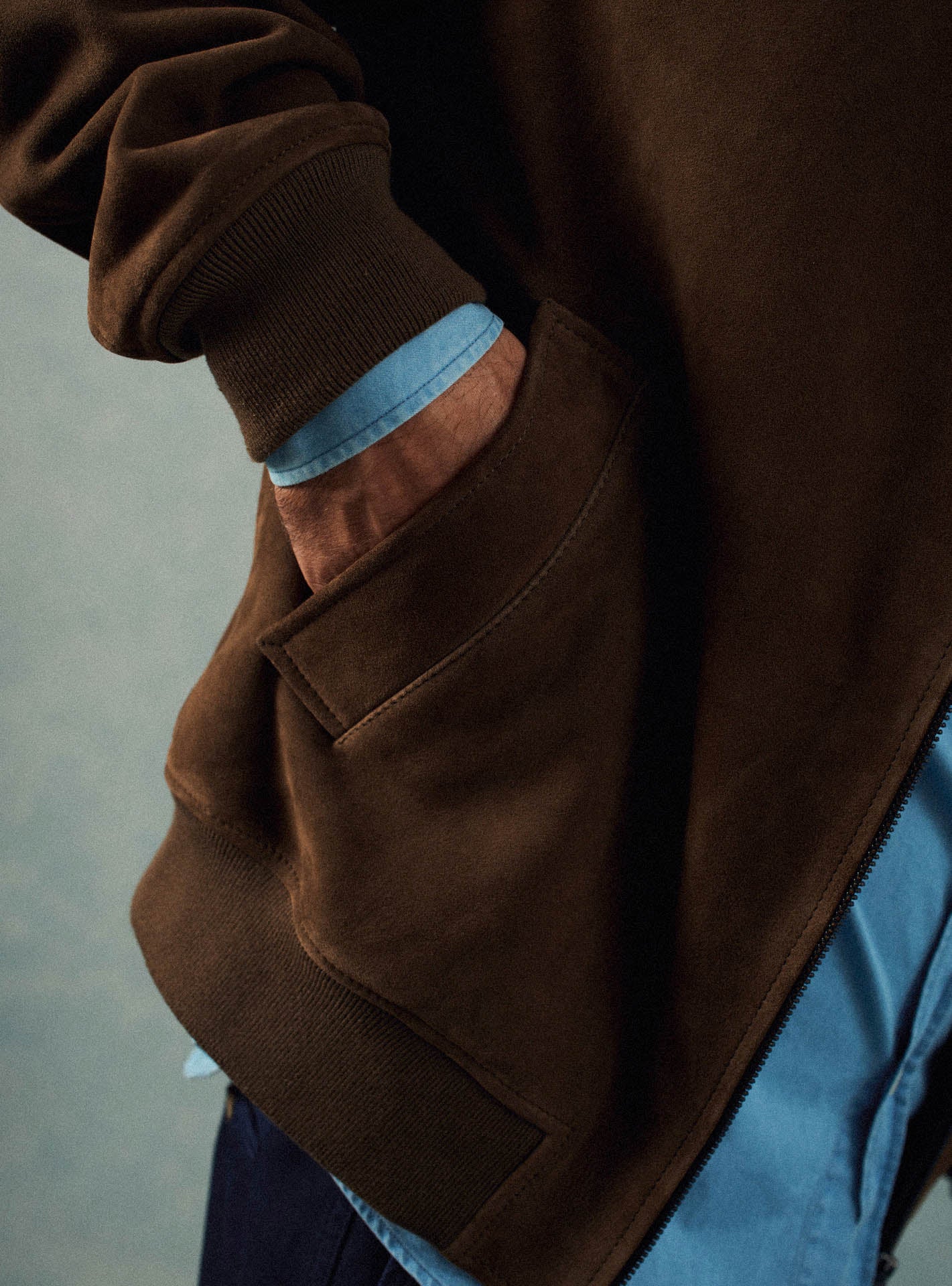 Nestor Brown Leather Jacket-3