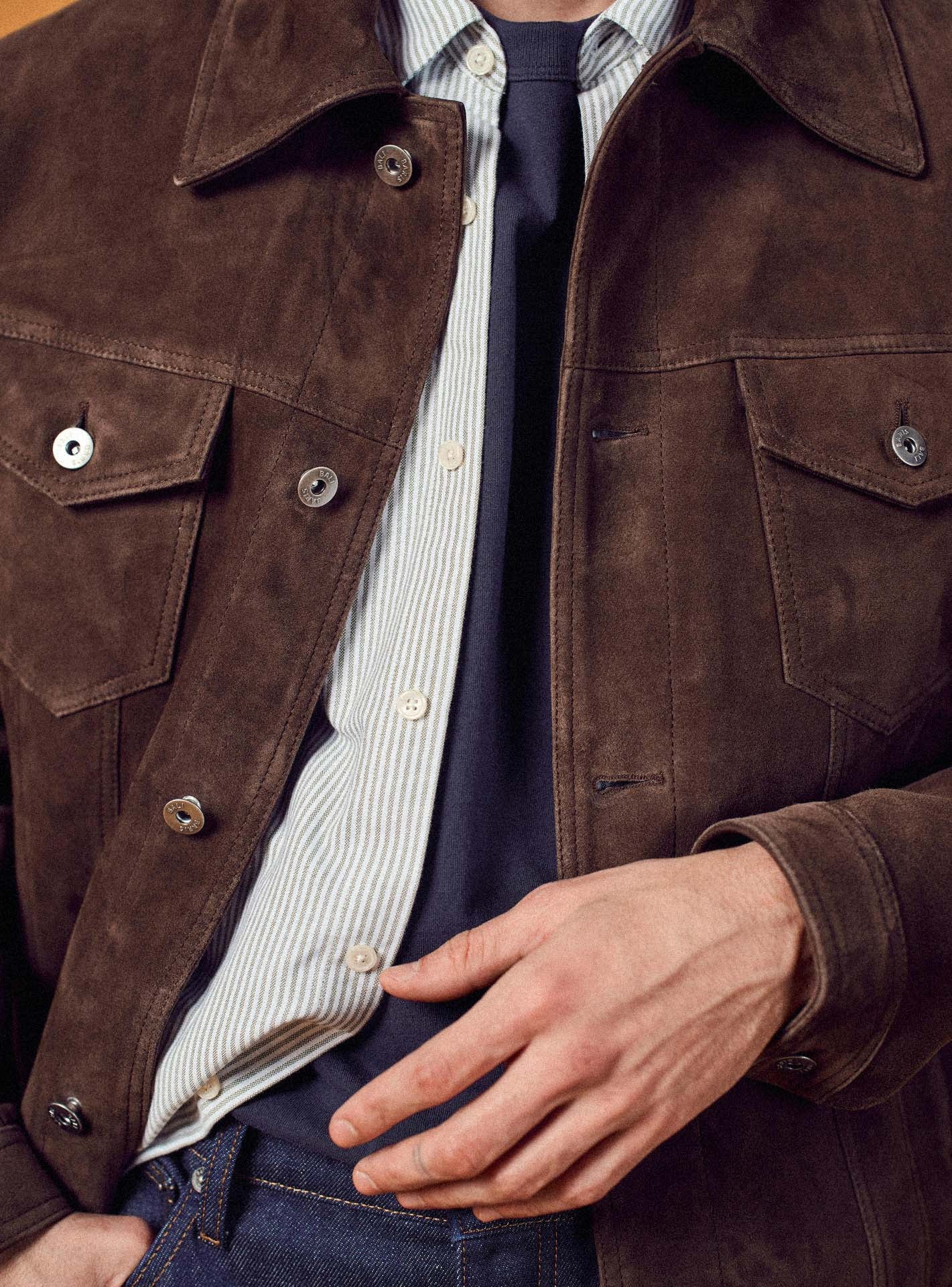 Marlow Brown Leather Jacket-5