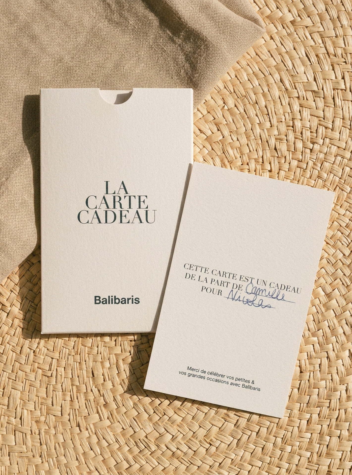 E-carte Cadeau
