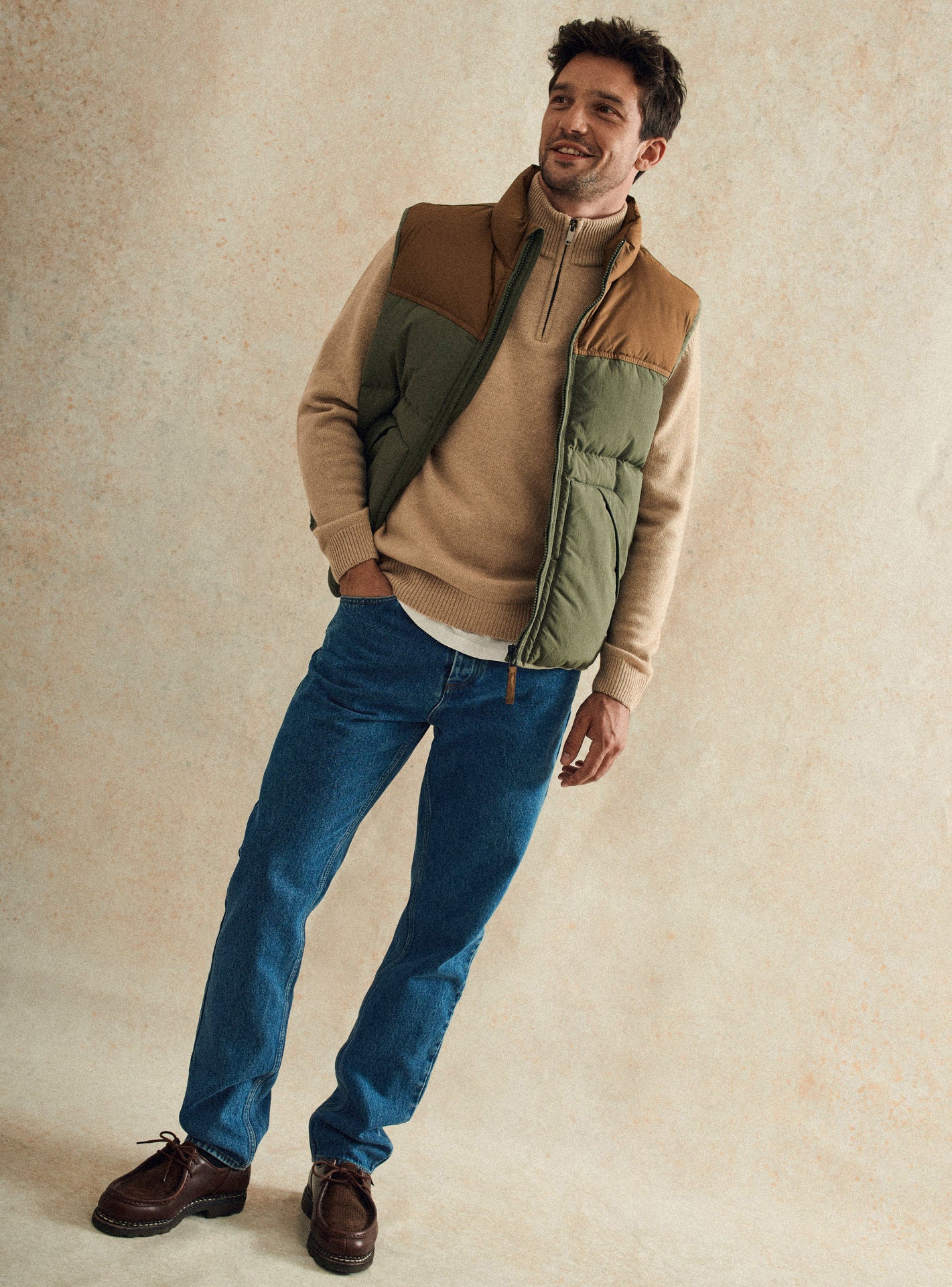 Doudoune Malo Khaki/Nuts-2