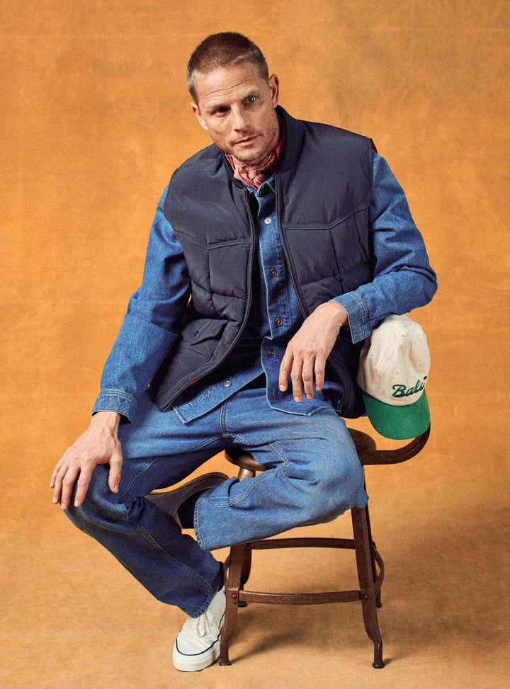 Arnold Navy Down Jacket