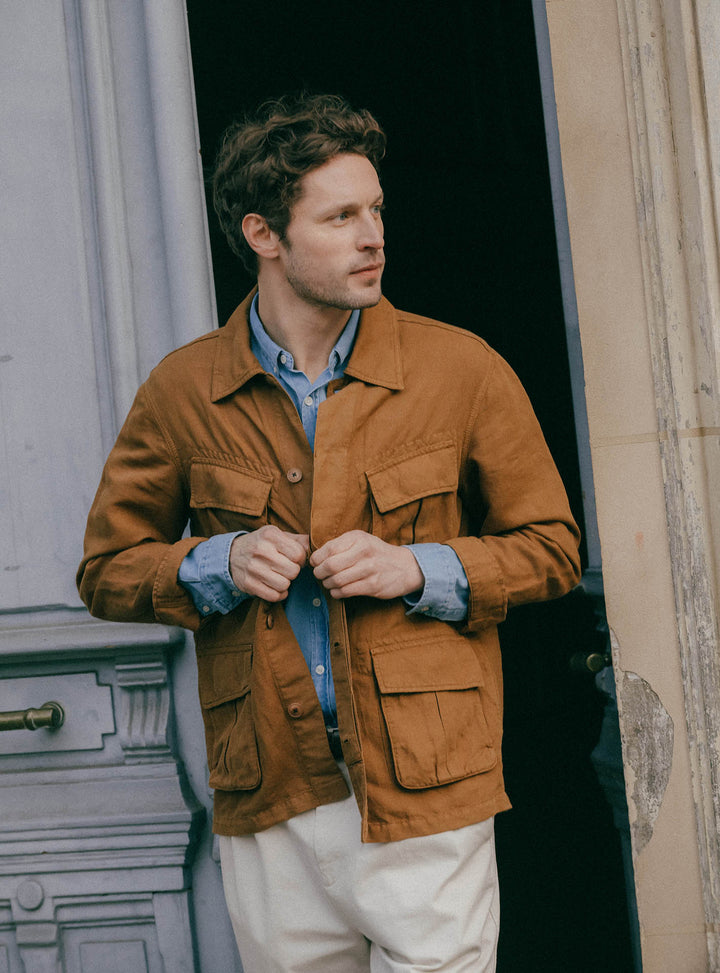 Blouson Aliocha Brun