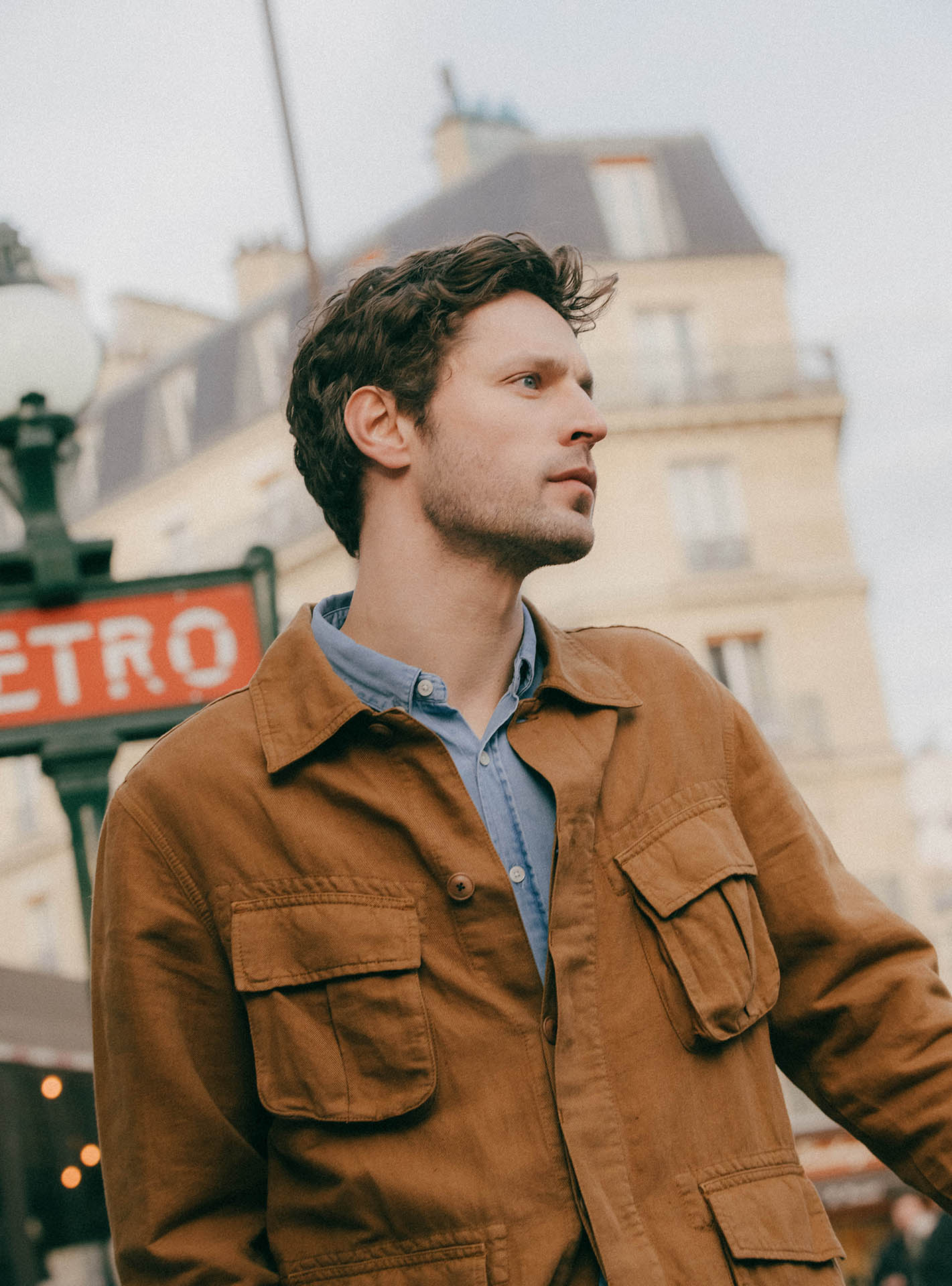 Blouson Aliocha Brun-4