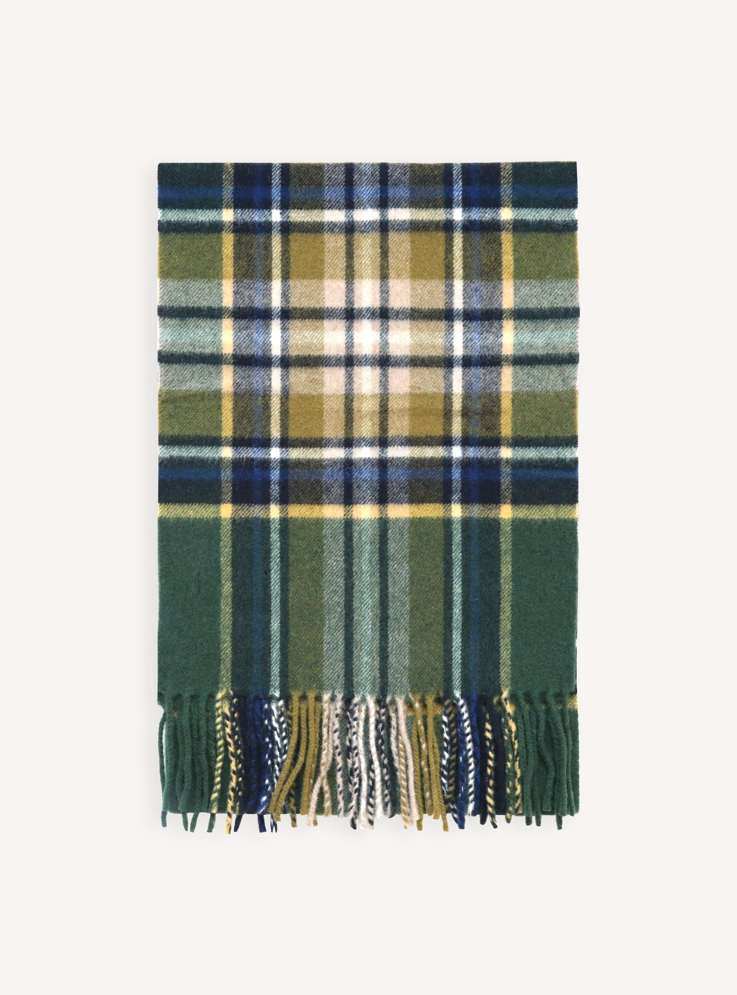 Rudolf Navy/Bottle Green Scarf