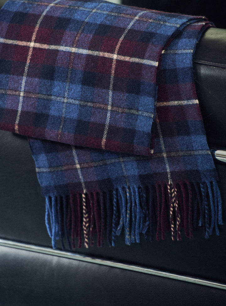 Rudolf Navy/Amethyst Scarf