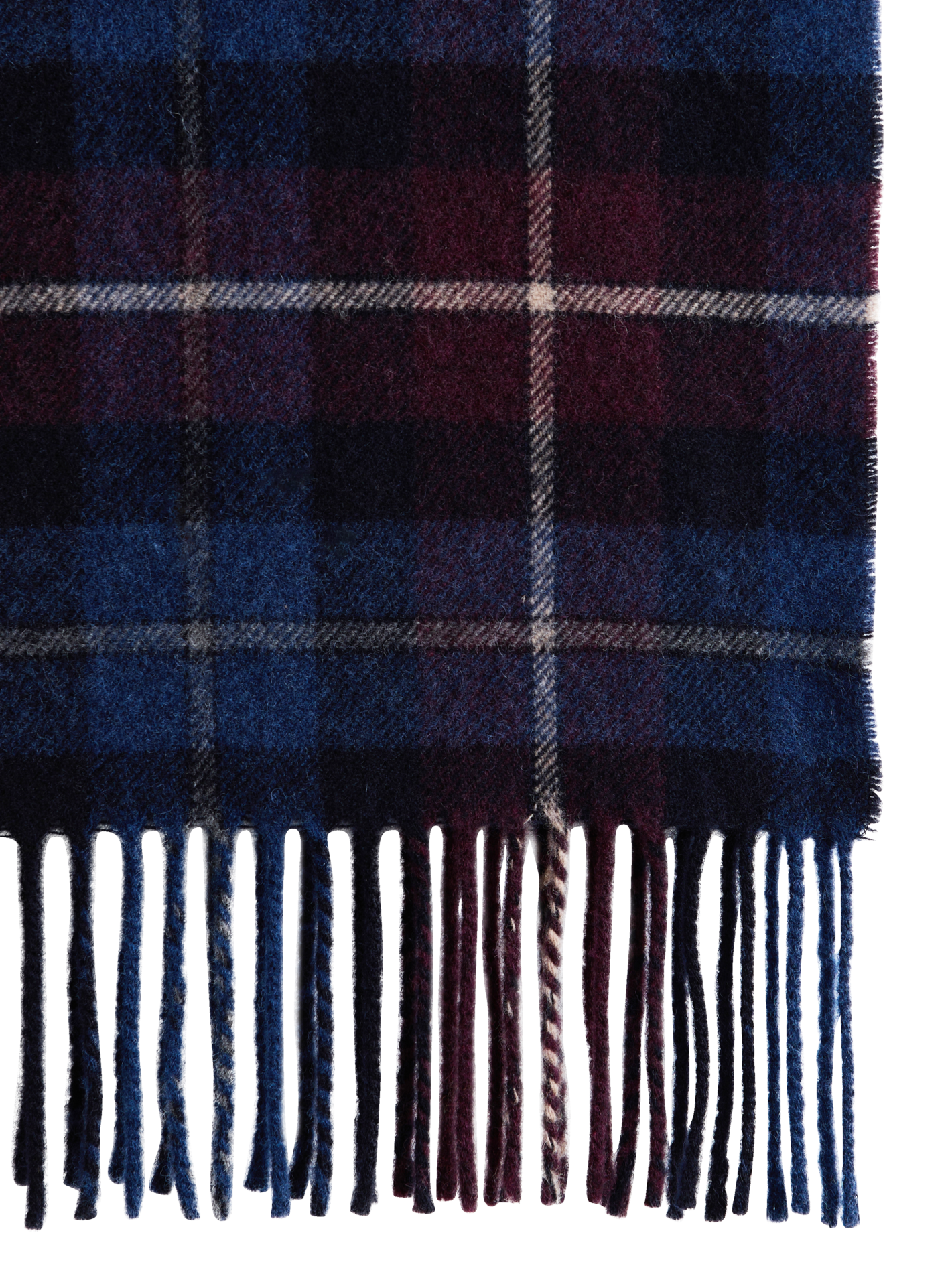 Rudolf Navy/Amethyst Scarf