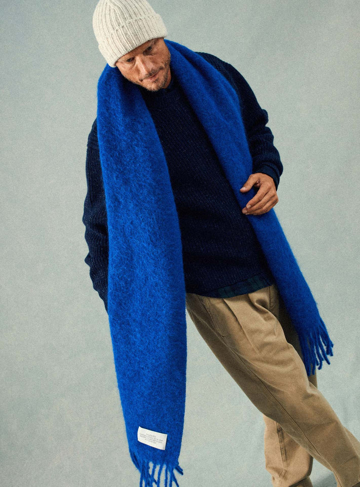 ÉCHARPE ECOSSAISE HOMME ORKNEY LAINE - Foulards et écharpes - AV08 PARIS - Laine ÉCHARPE ECOSSAISE HOMME ORKNEY LAINE - Foulards et écharpes - AV08 PARIS - Laine