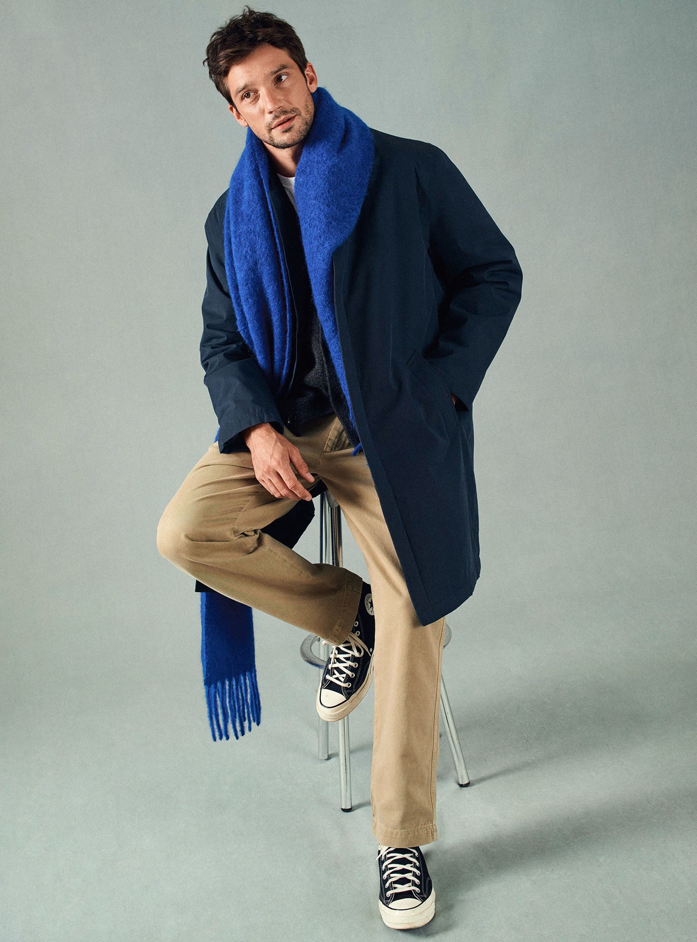 Imperméable Baptiste Navy