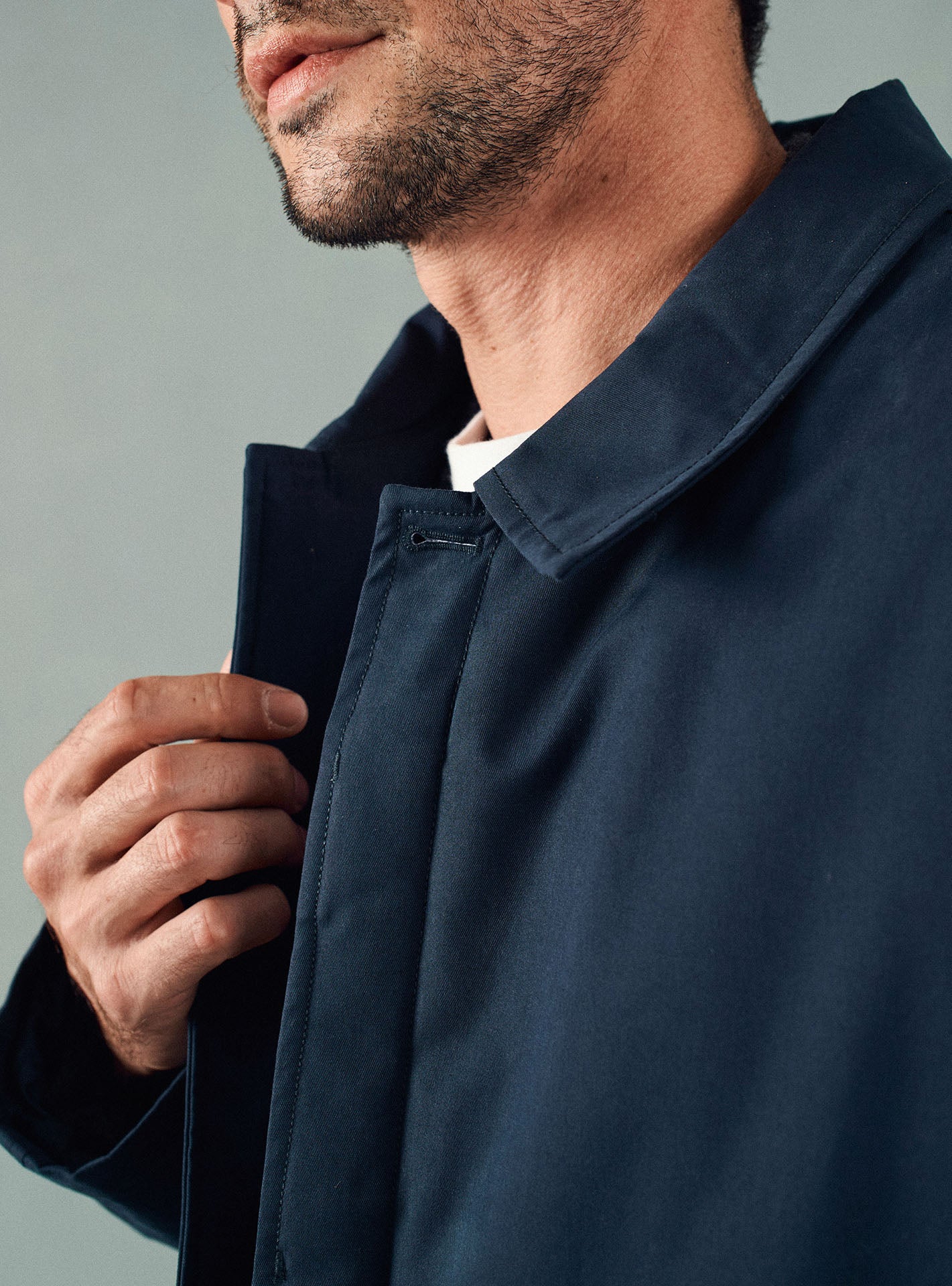 Imperméable Baptiste Navy-2