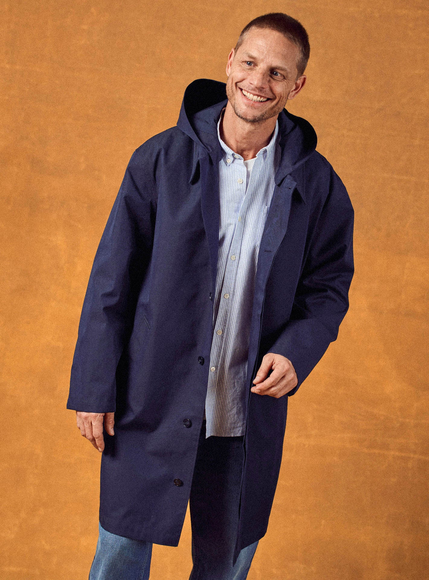 Imperméable Hadrien Navy-1