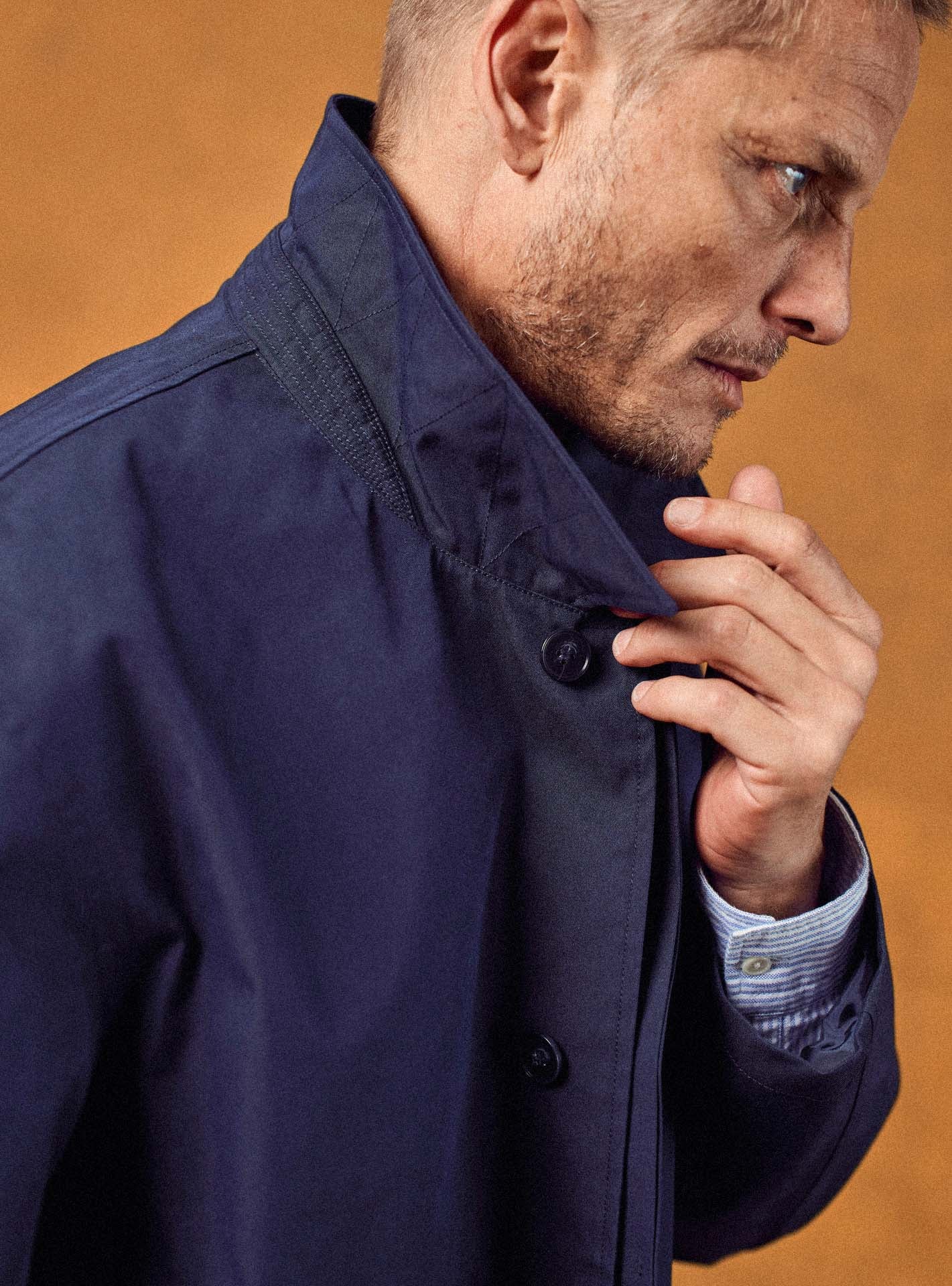 Imperméable Hadrien Navy-2