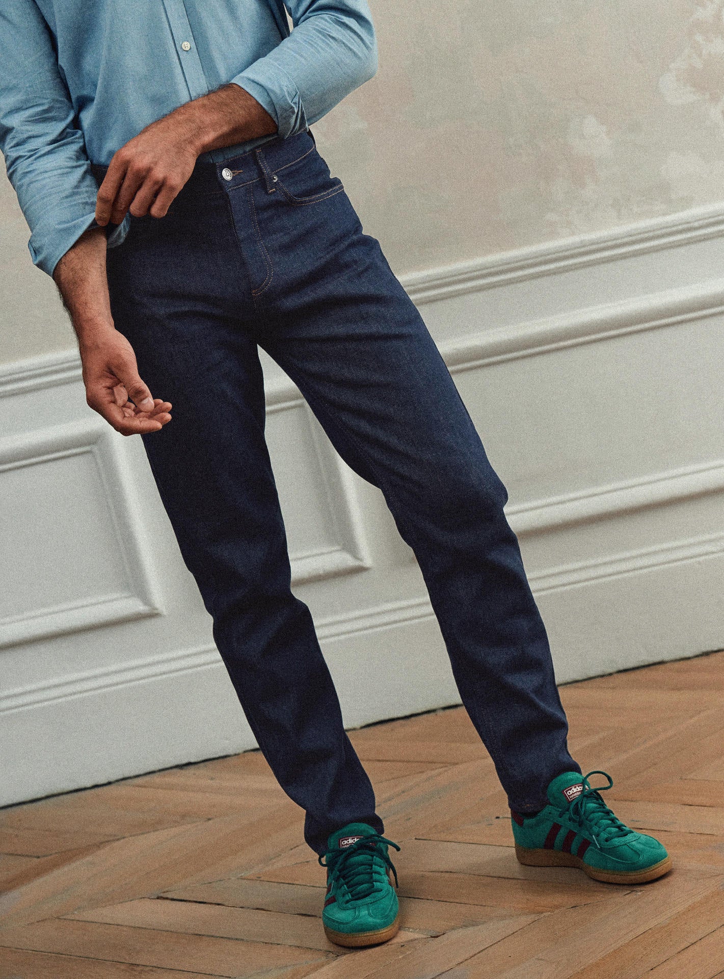 Joe Raw Denim Straight Jeans-1
