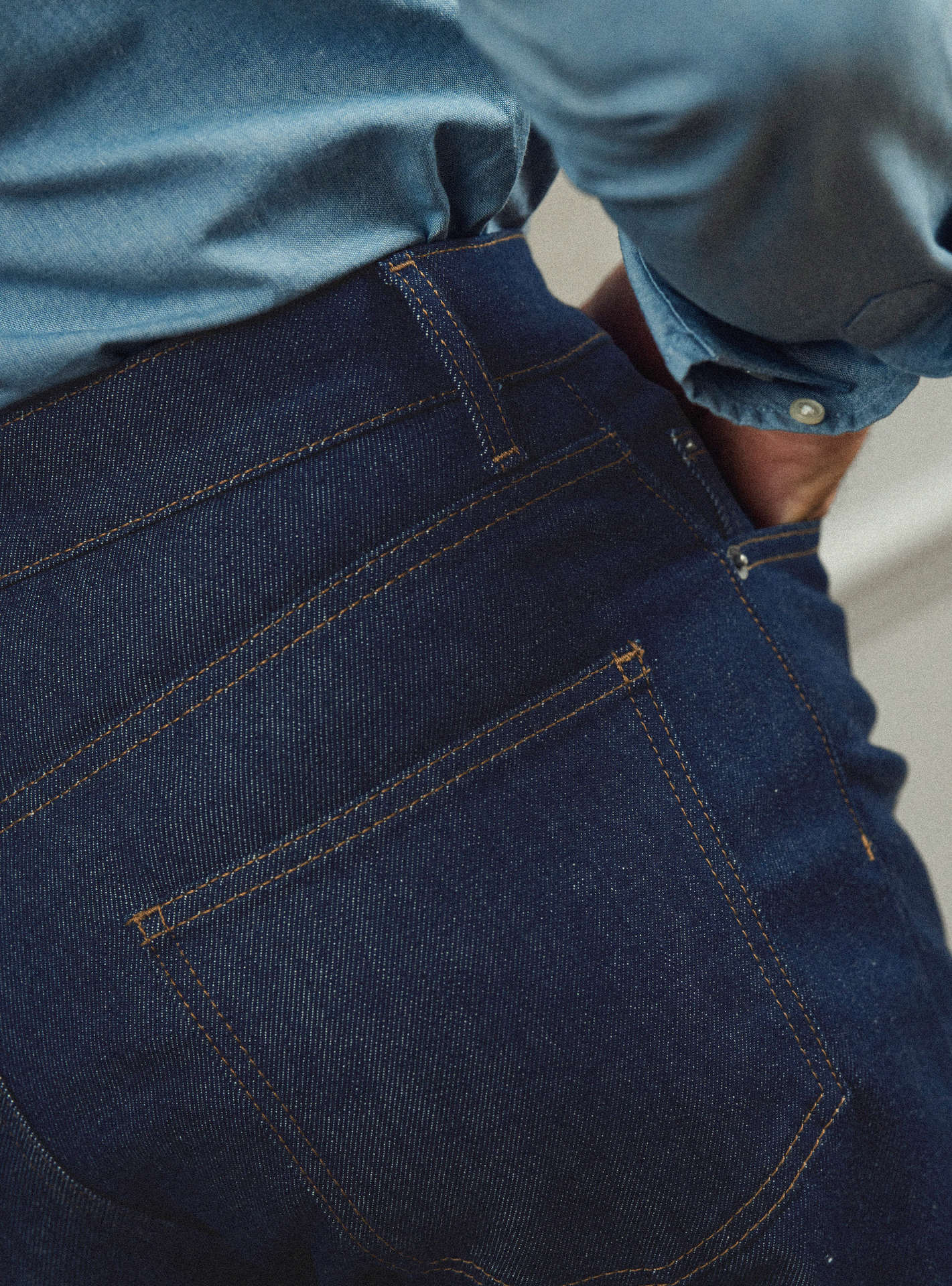 Joe Raw Denim Straight Jeans-5