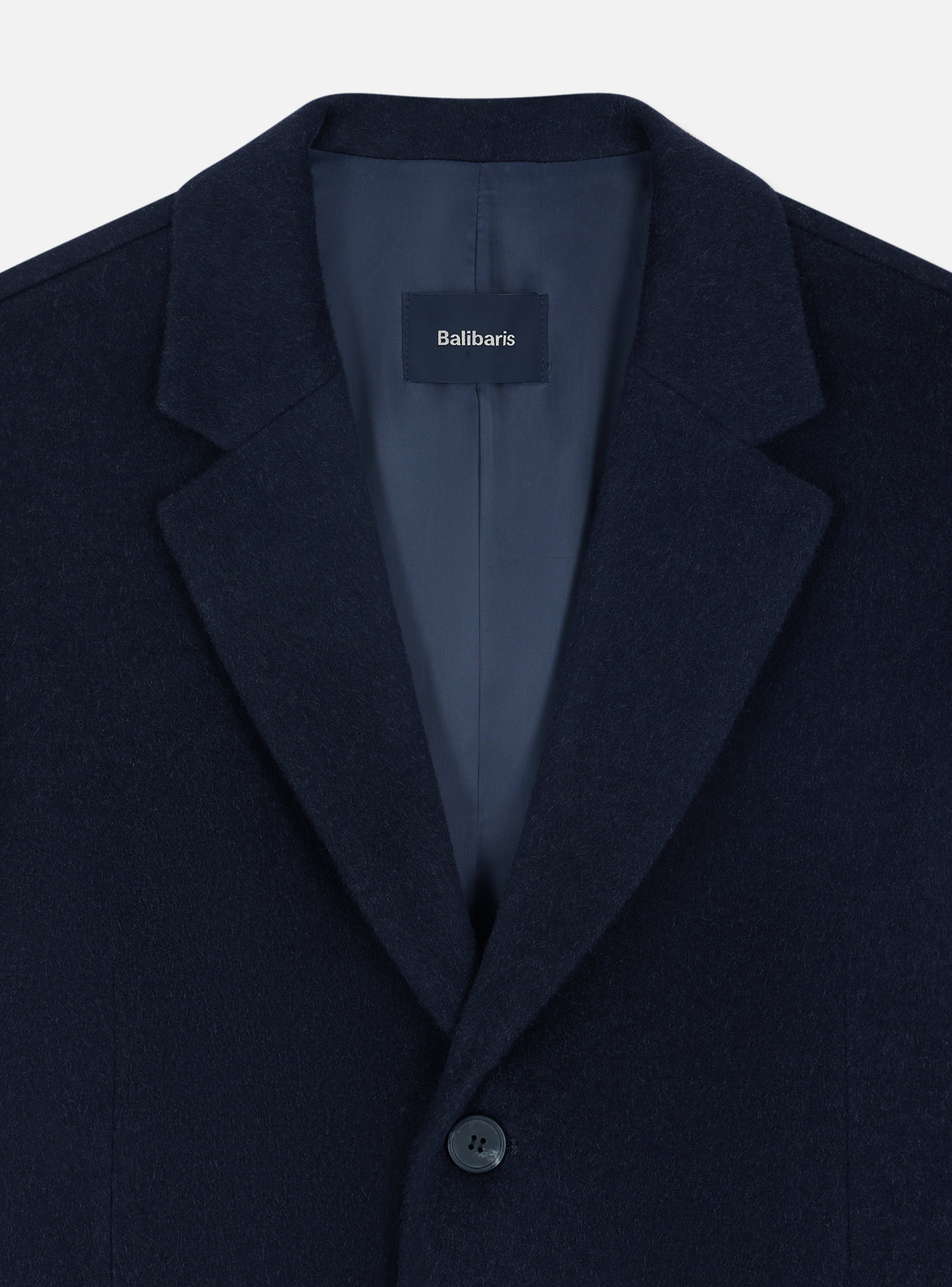 Manteau Tancrede Mixed Navy-2