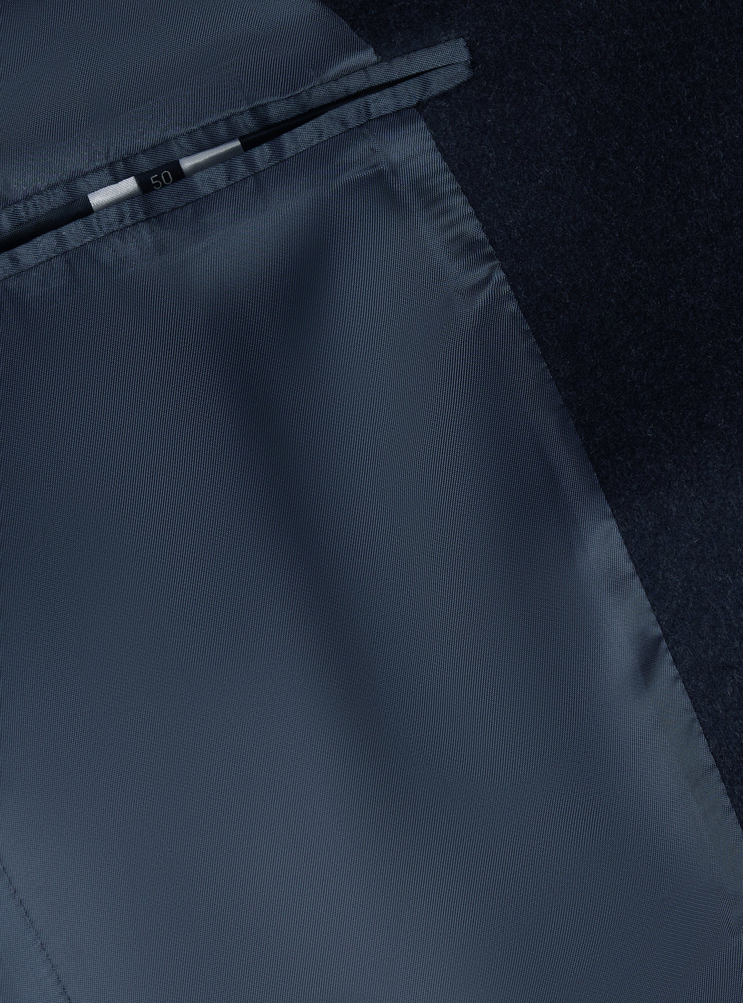 Manteau Tancrede Mixed Navy