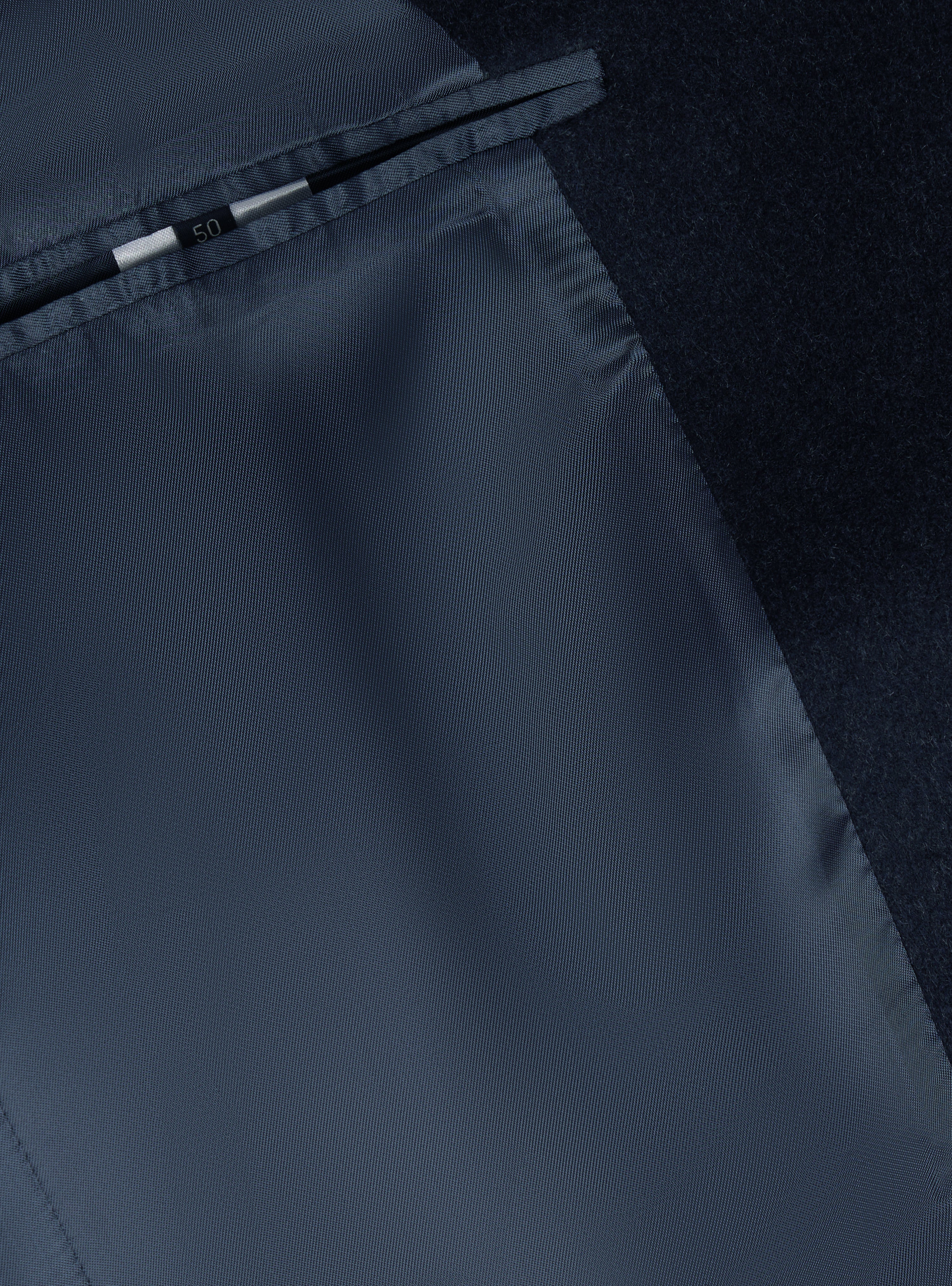 Manteau Tancrede Mixed Navy-3