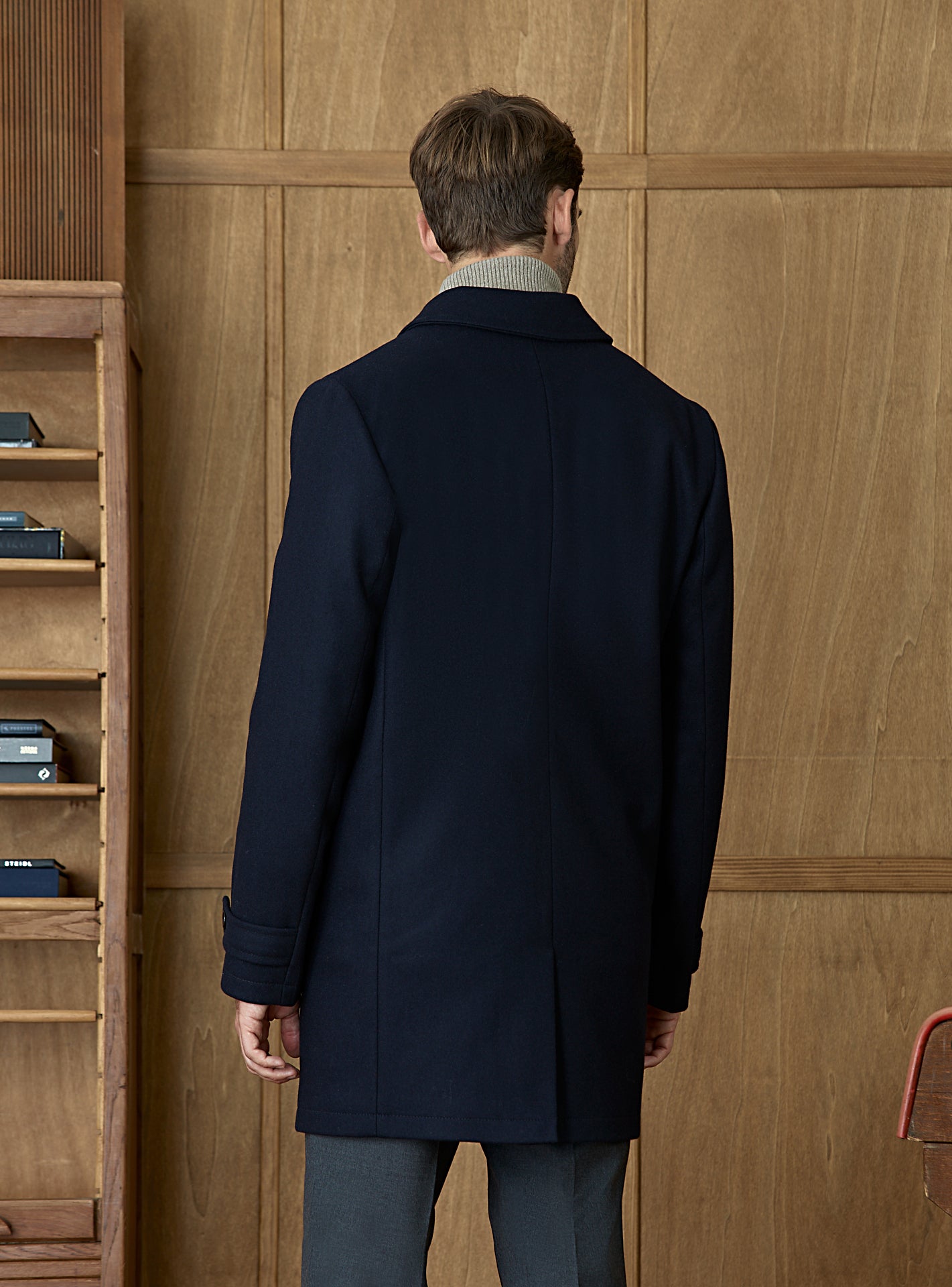 Manteau Edward Navy