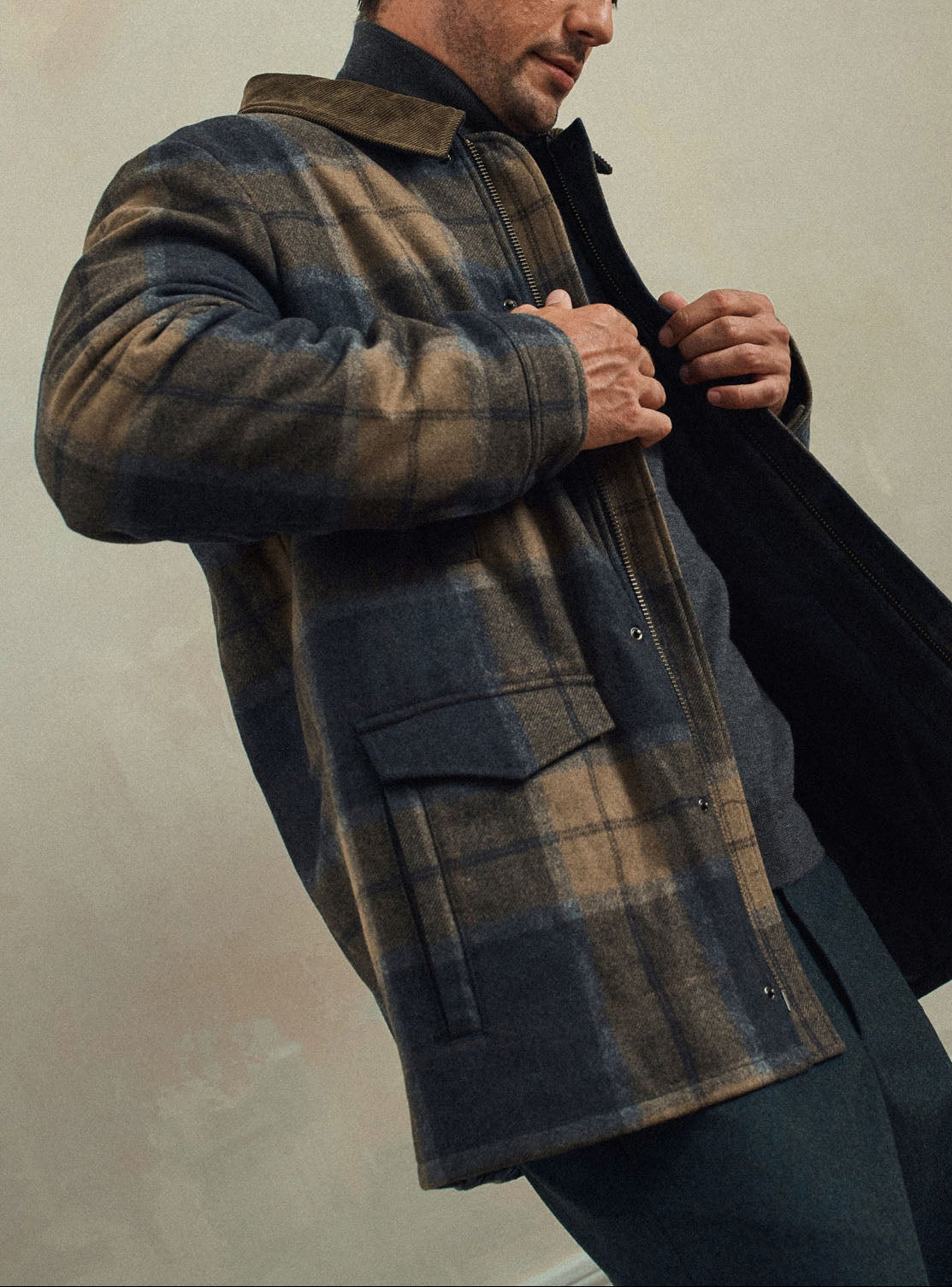 Manteau Harper Marron