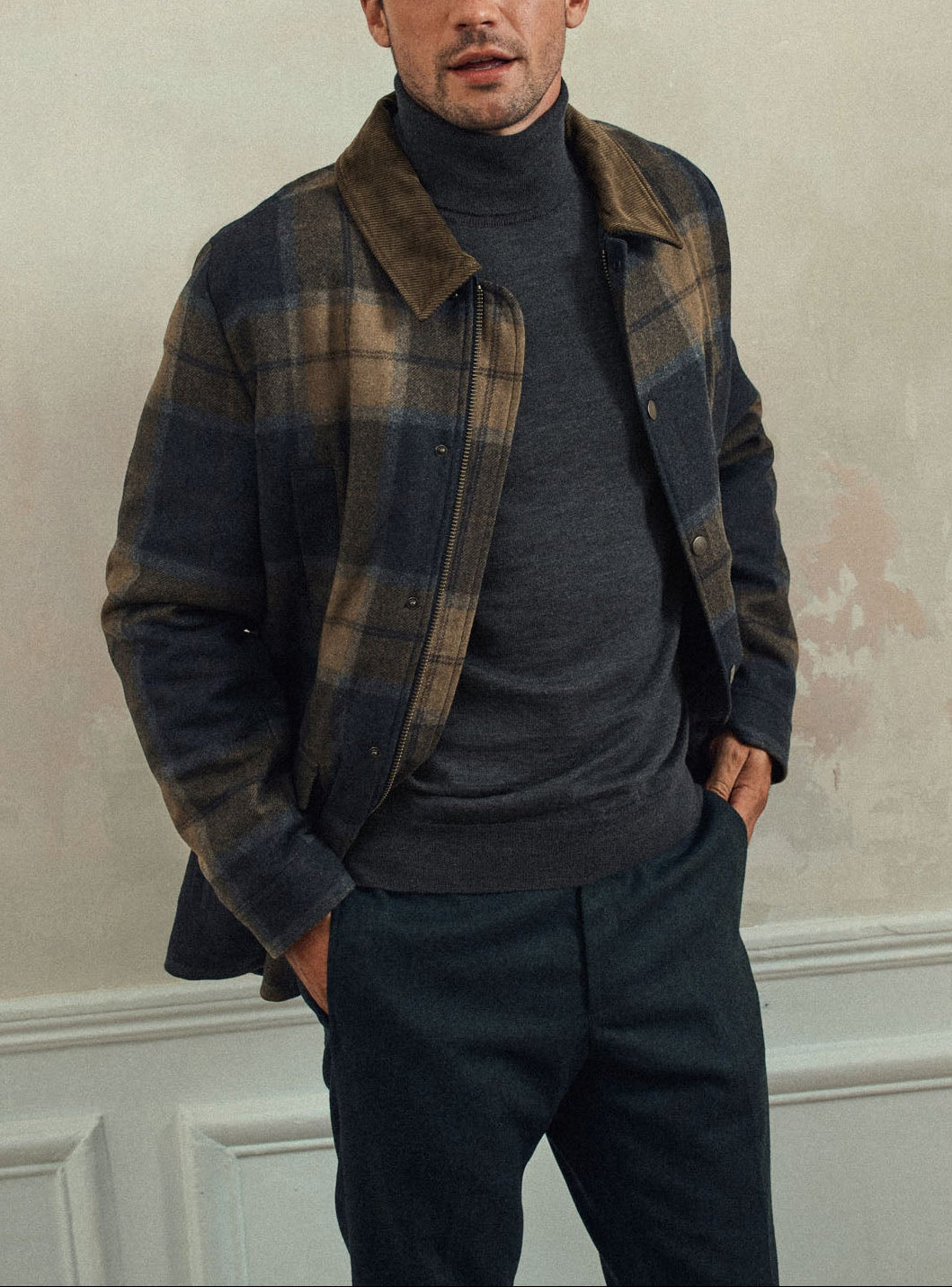 Manteau Harper Marron