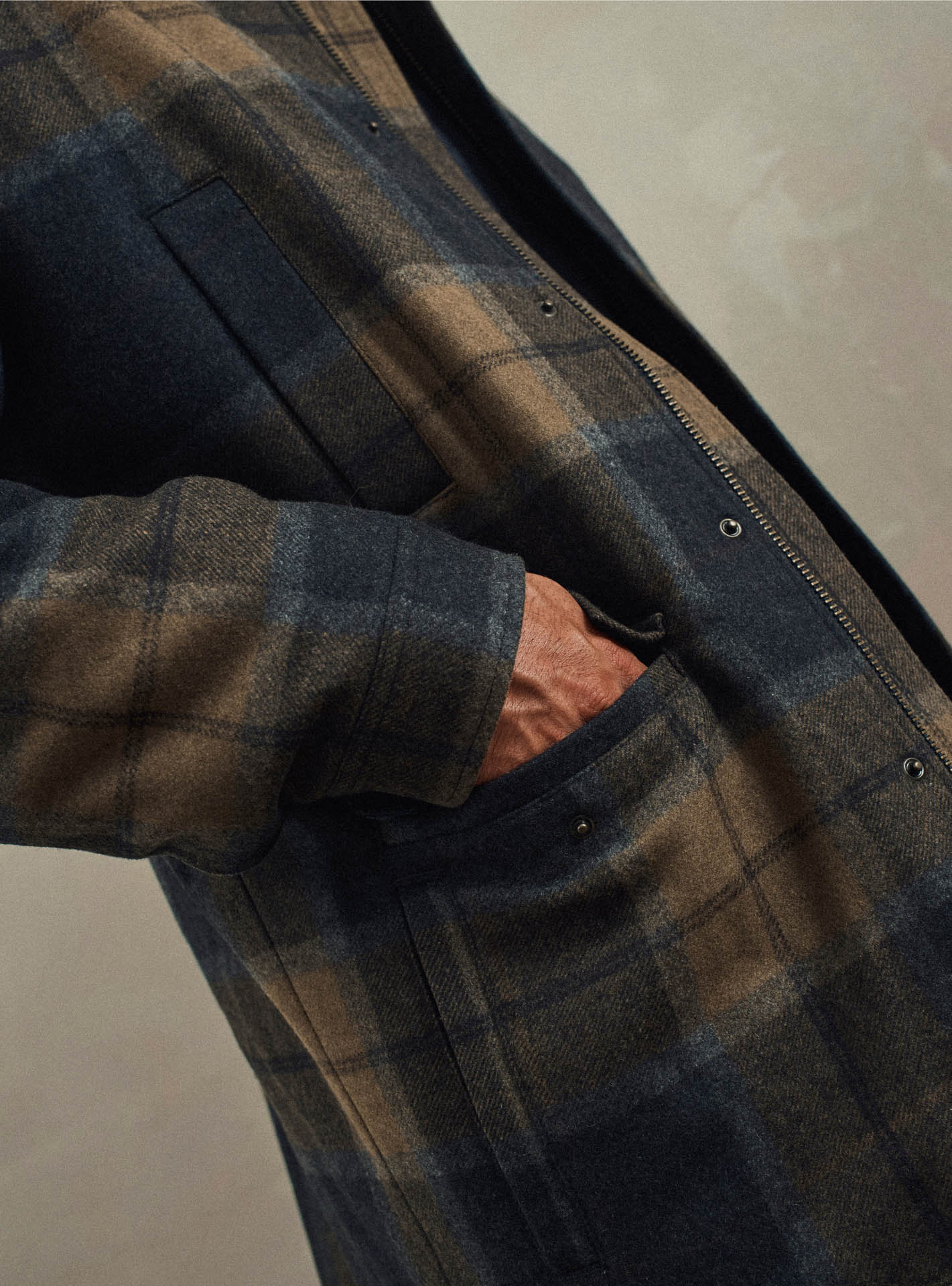 Manteau Harper Marron