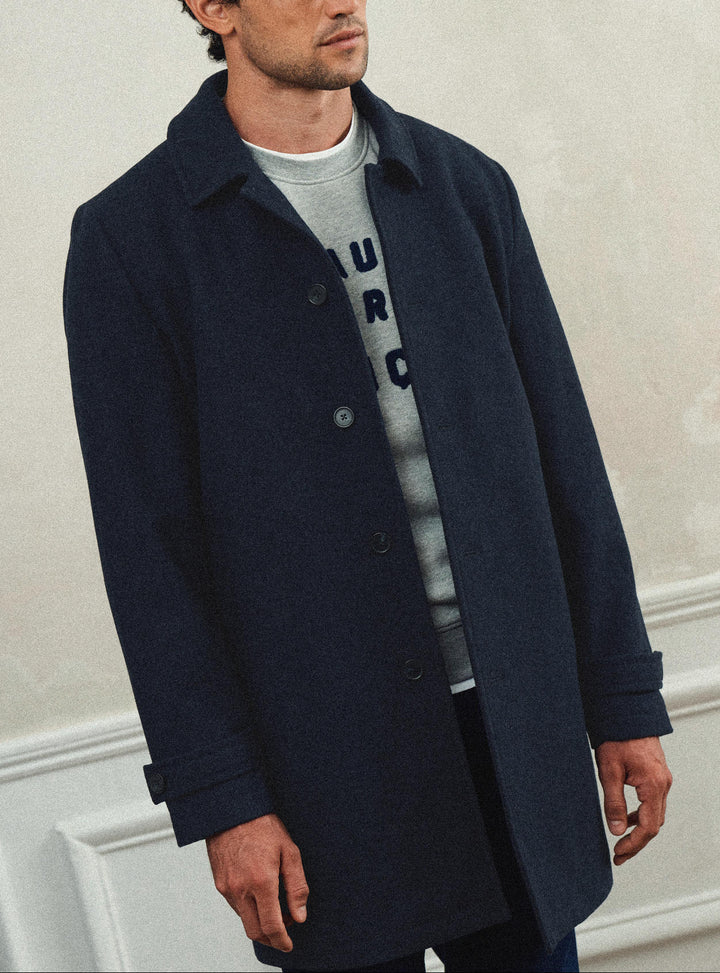 Manteau Edward Navy