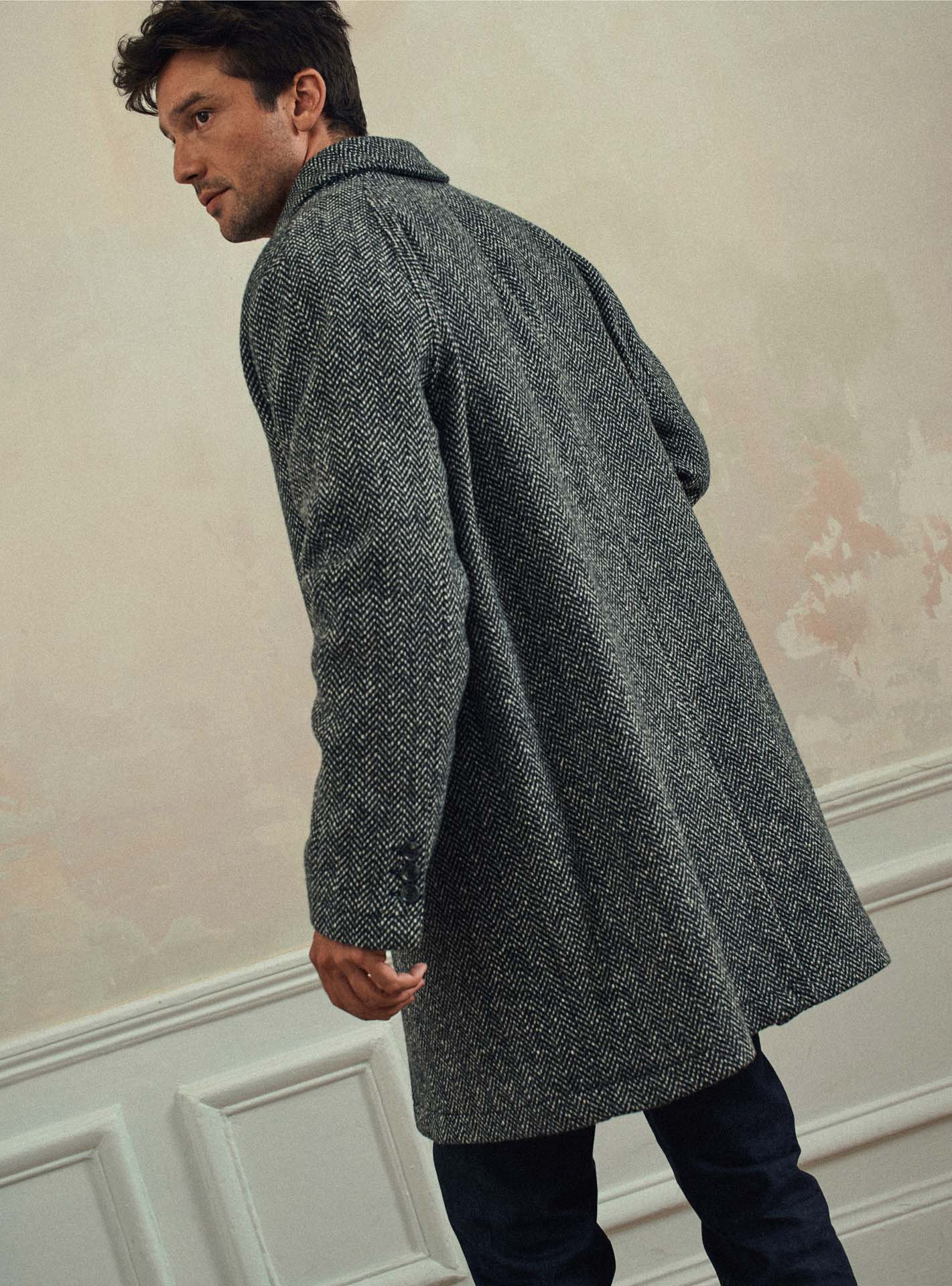Manteau Oleg Mixed Grey-2