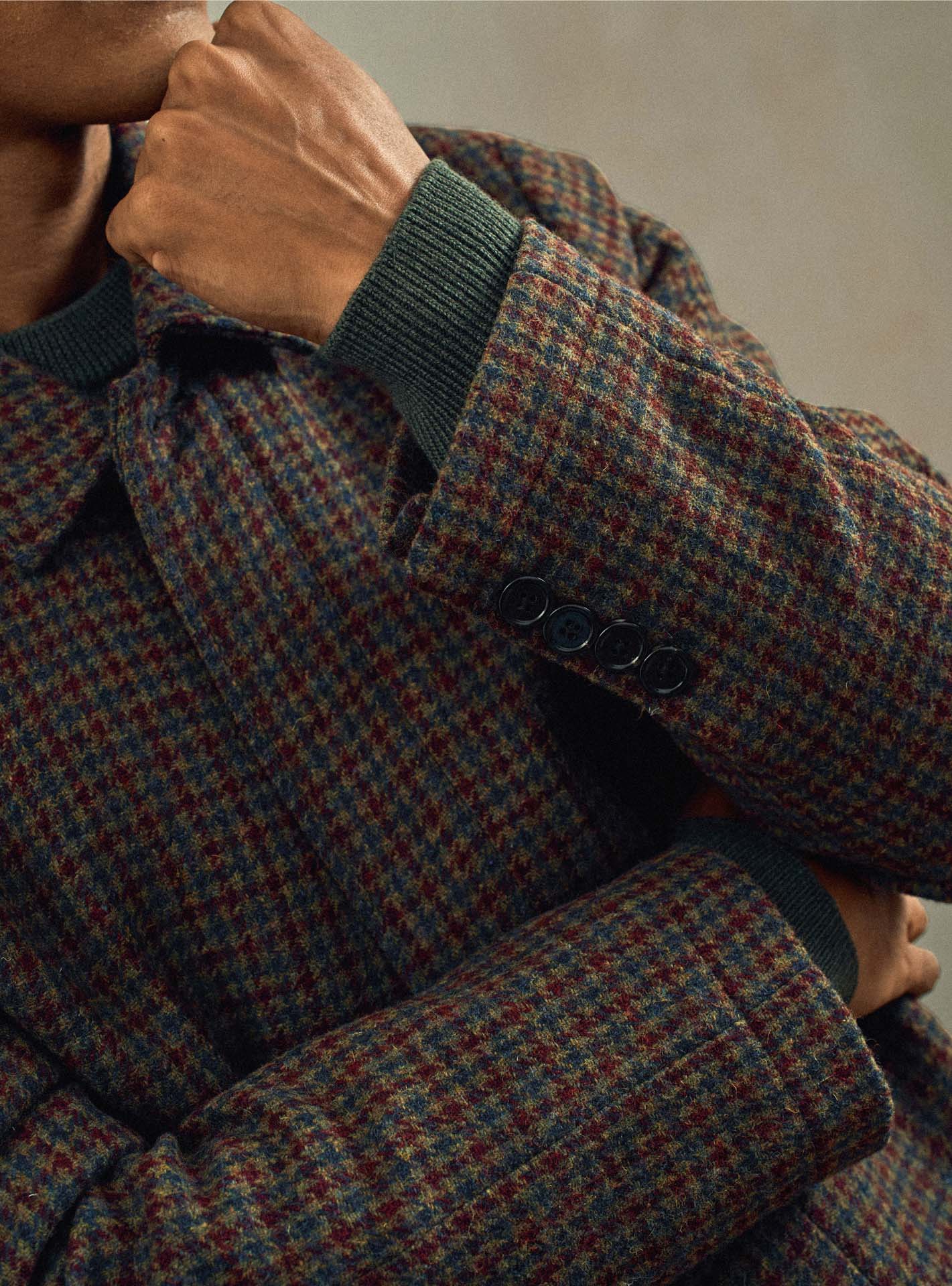 Manteau Oleg Rouille/Navy-3