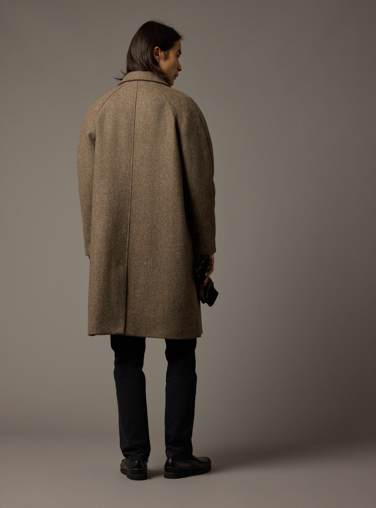 Elio Dark Khaki Coat