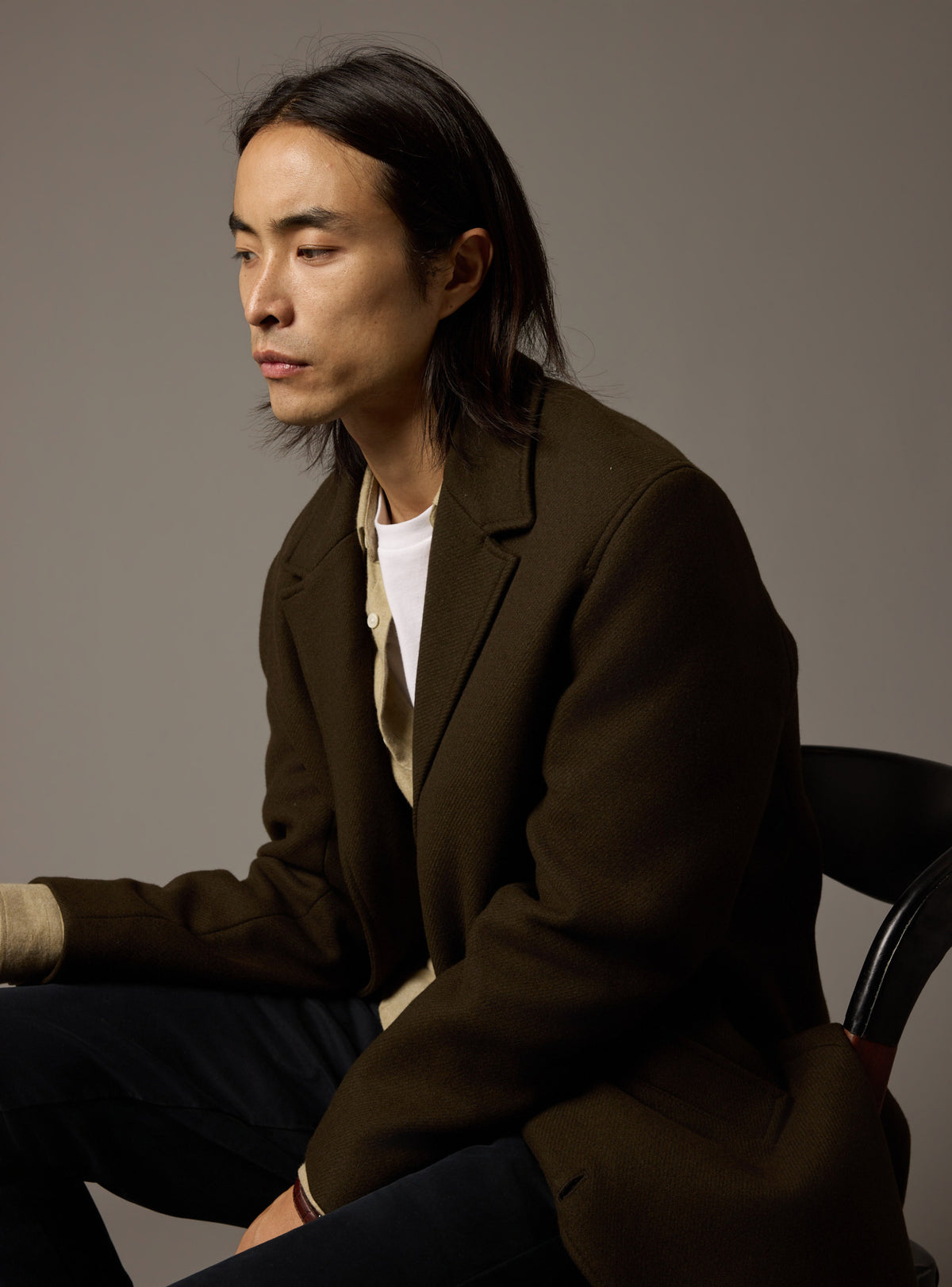 Alden Dark Khaki Coat
