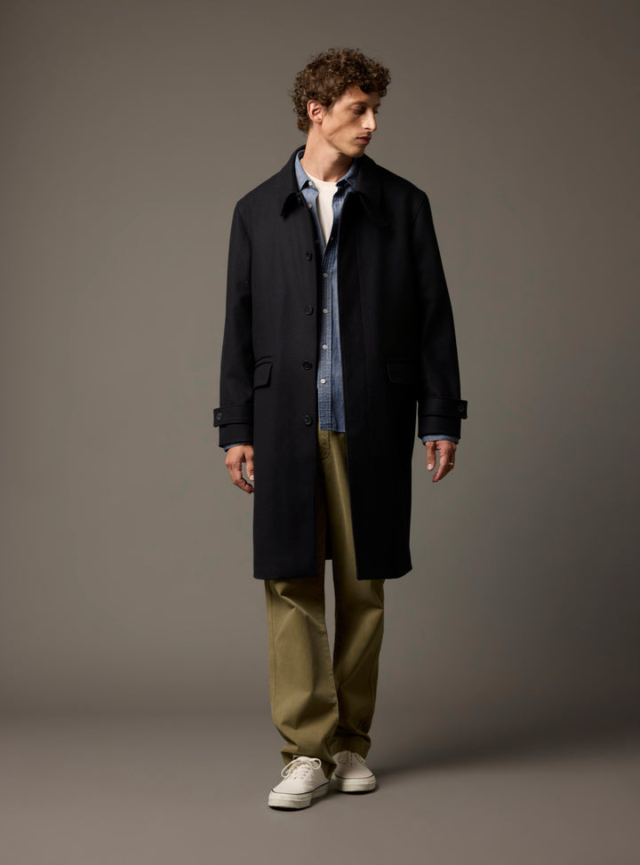 Auguste Navy Coat