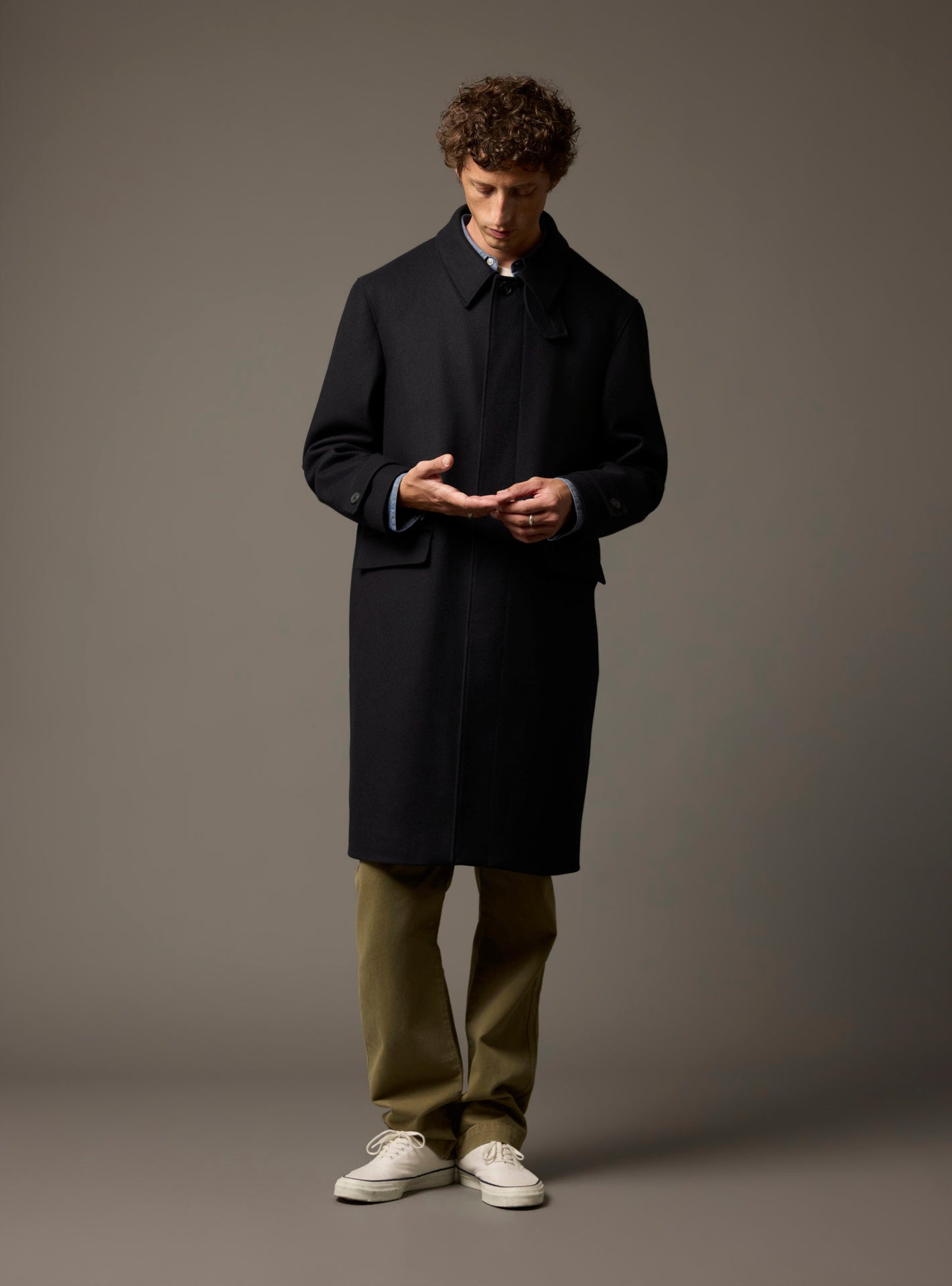 Auguste Navy Coat-5