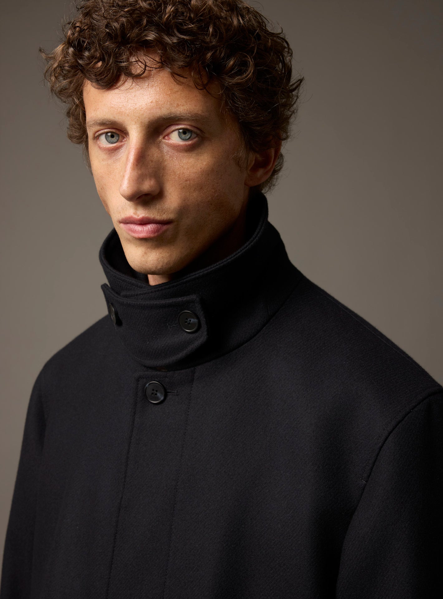 Auguste Navy Coat