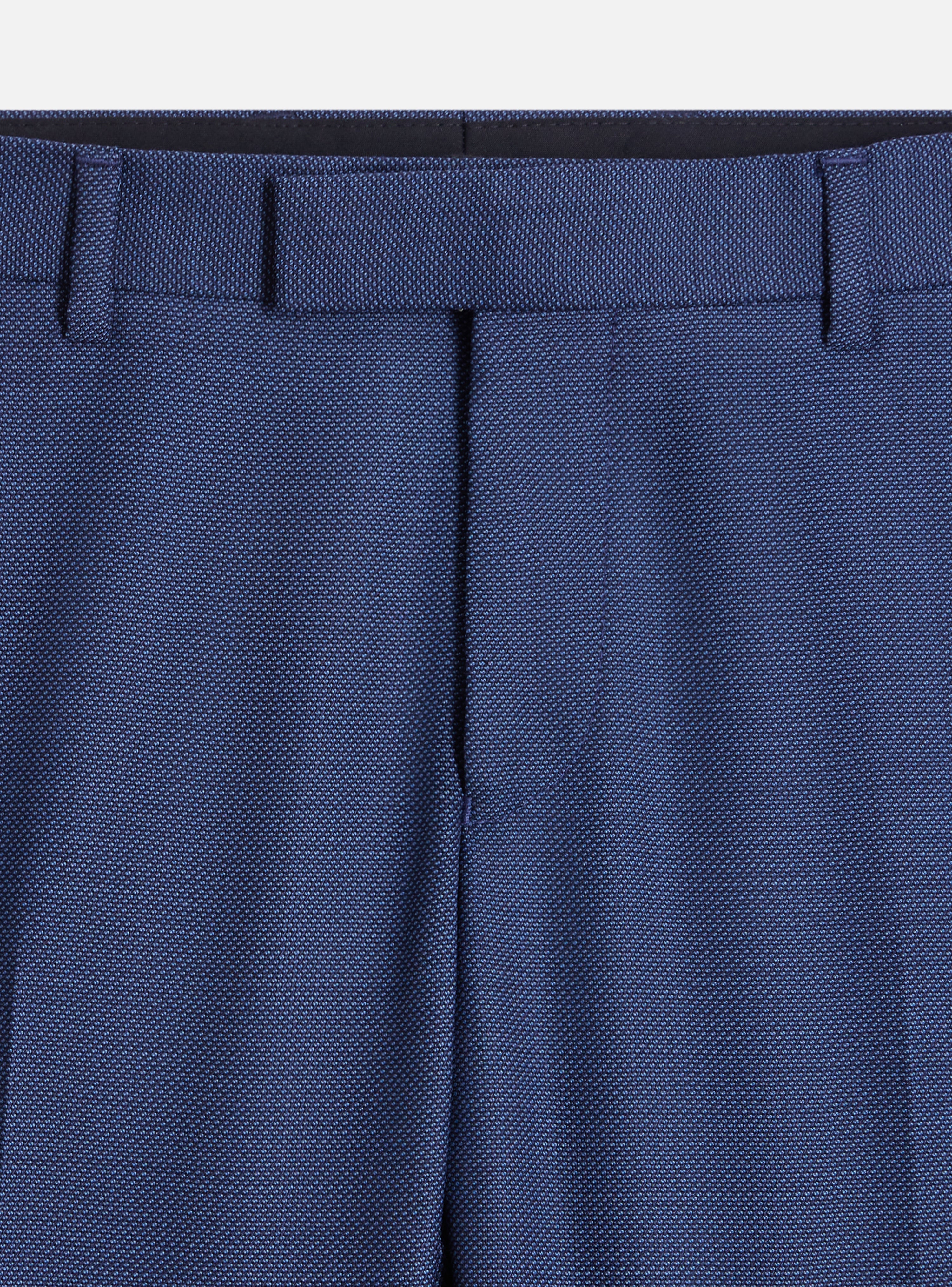 Pantalon de Costume Caviar Blue Melanged-7
