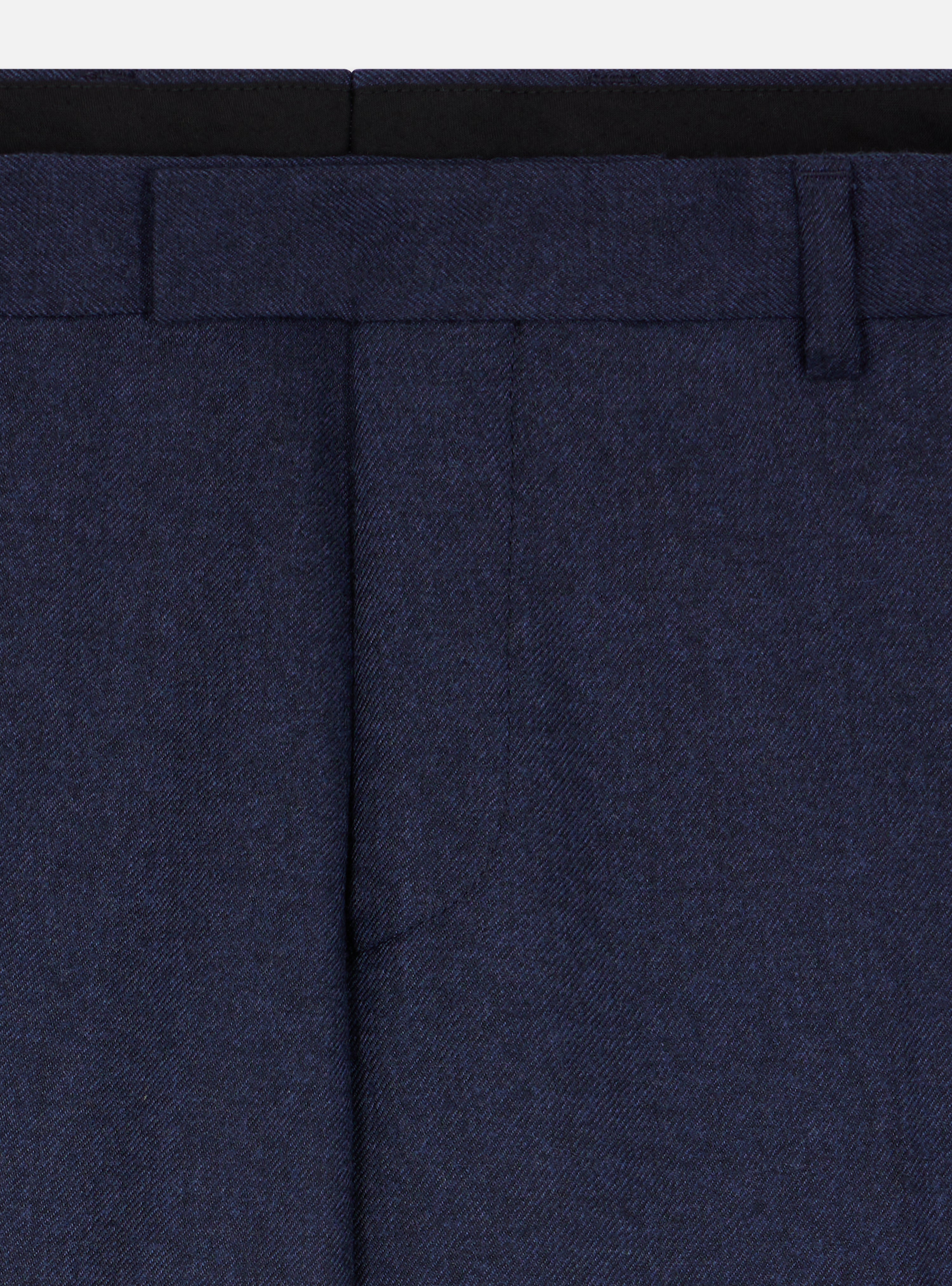Navy Flannel Suit Pants-9