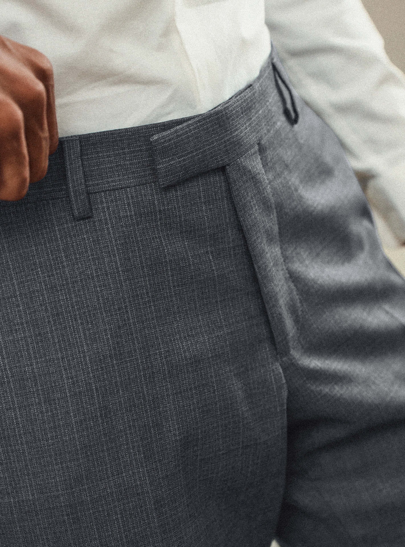 Gekko Grey suit pants