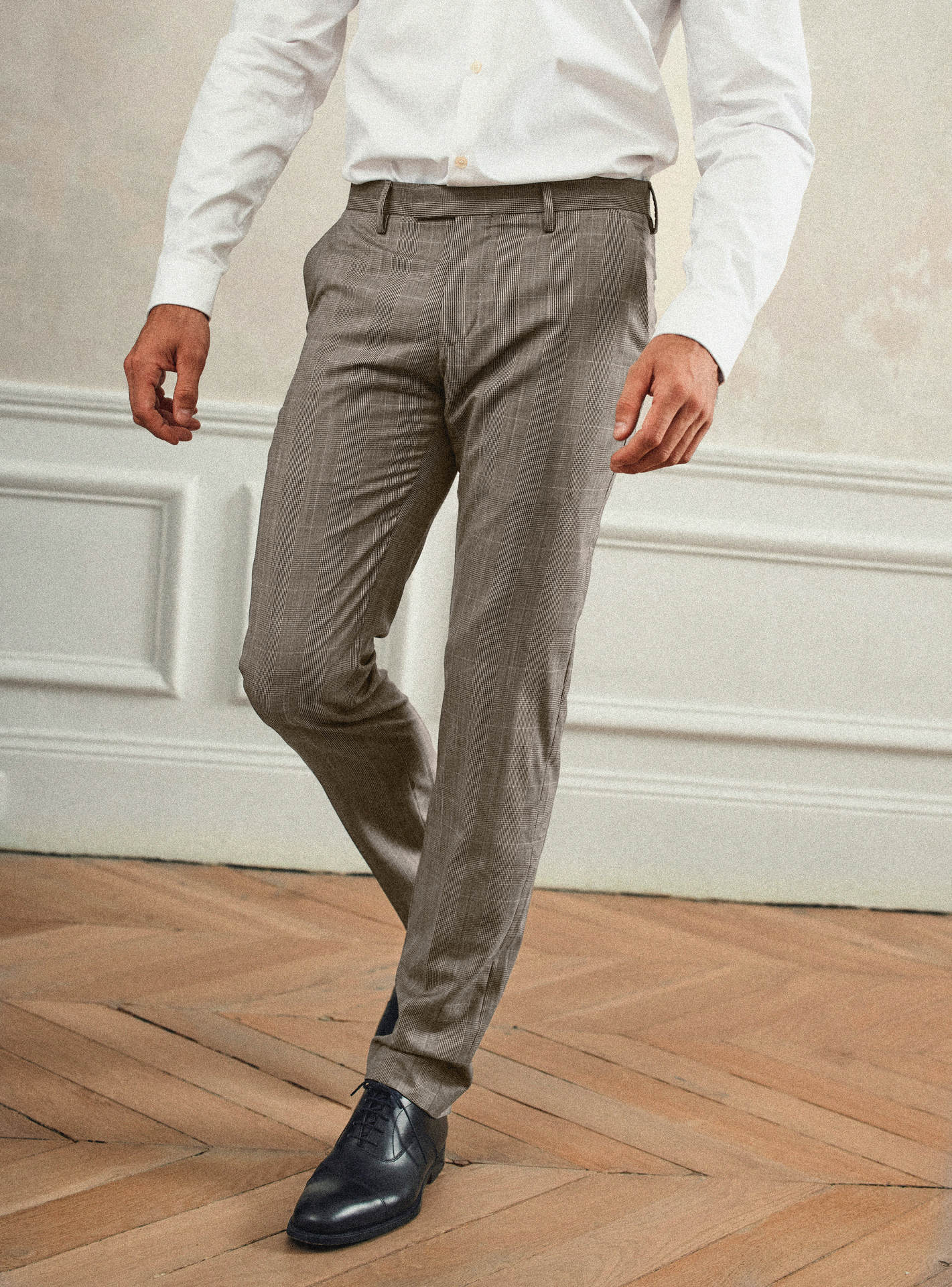 Gekko Beige suit pants-1