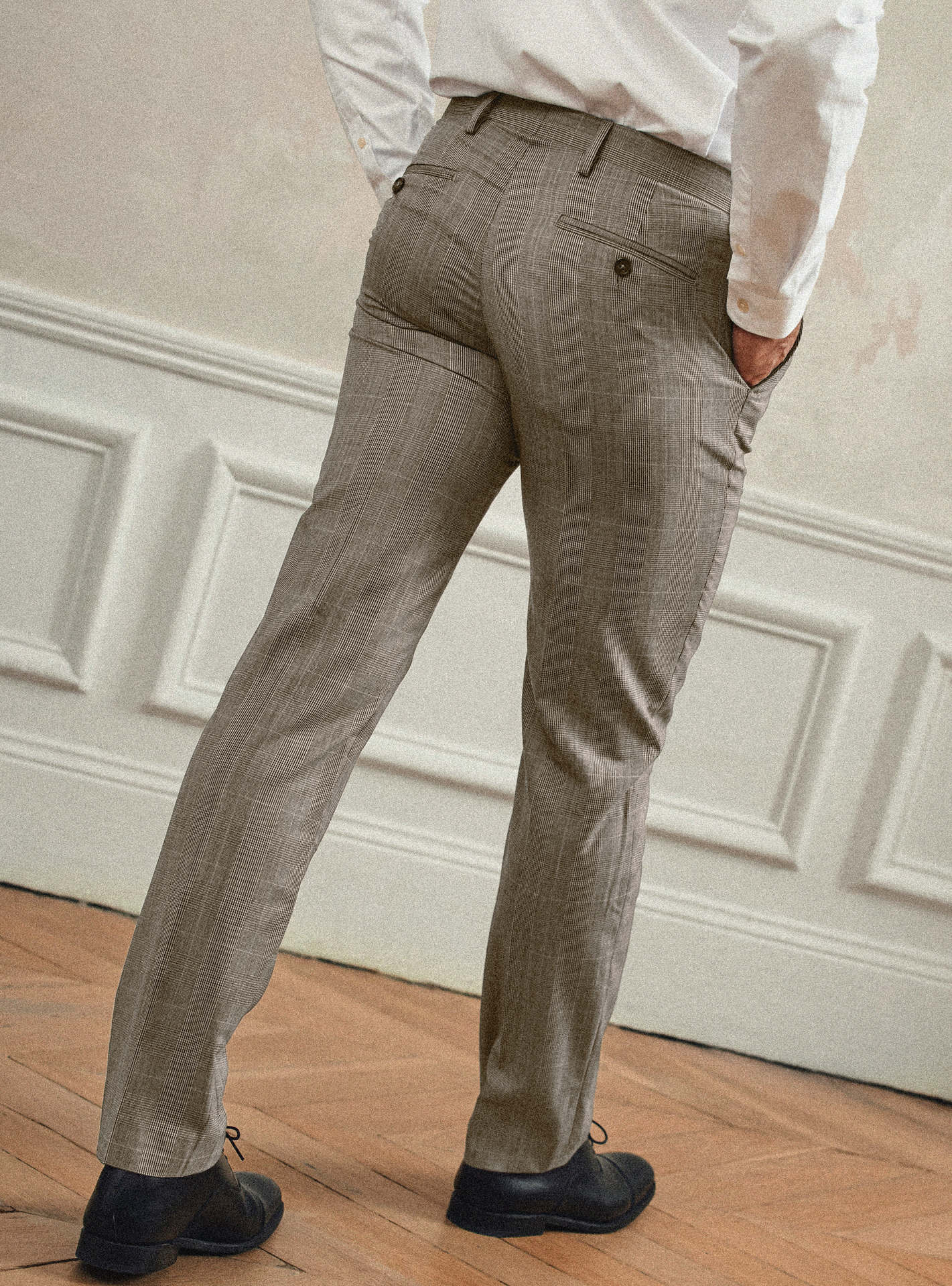 Gekko Beige suit pants-2
