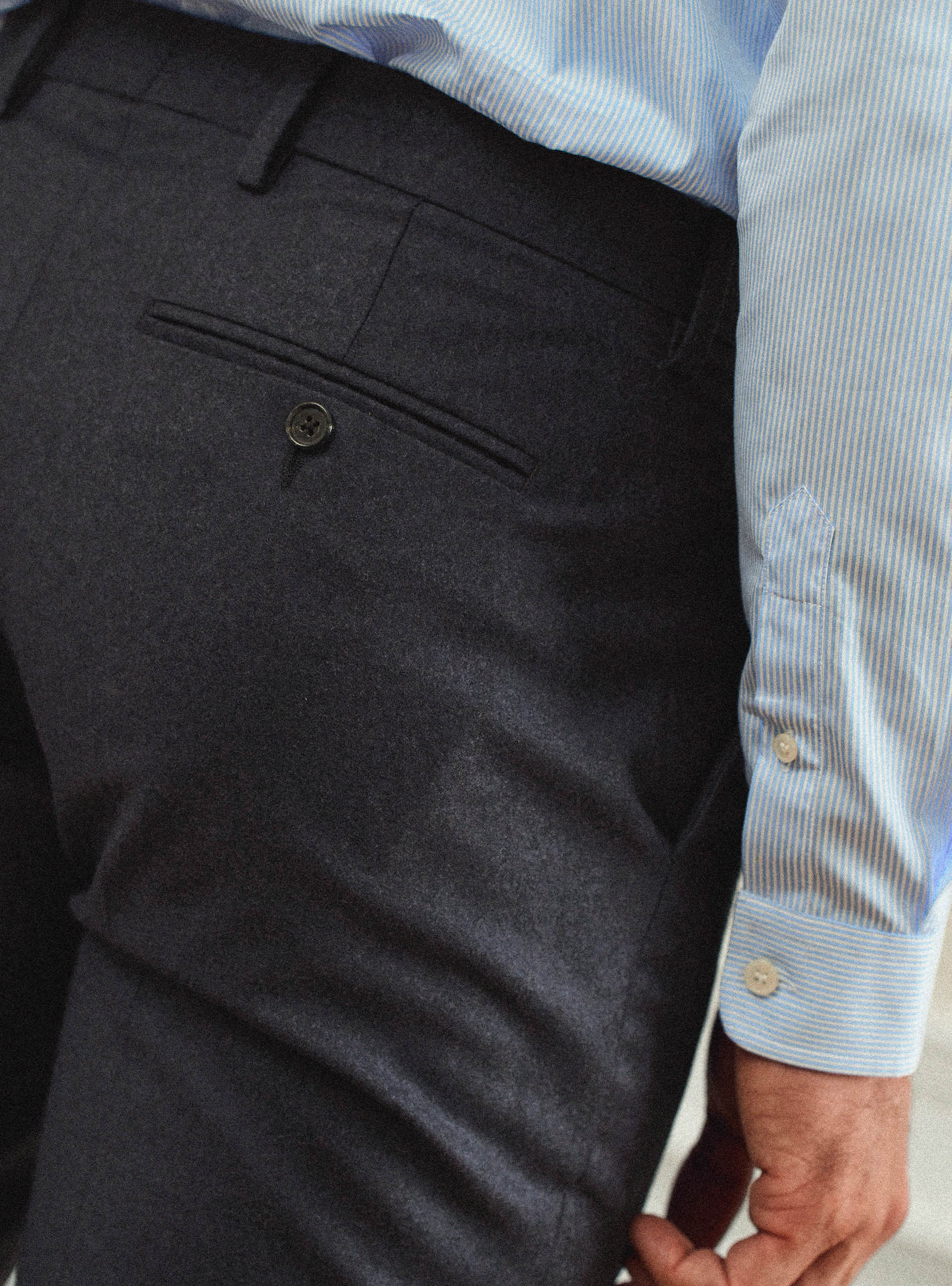 Pantalon de costume Gekko Mixed Navy