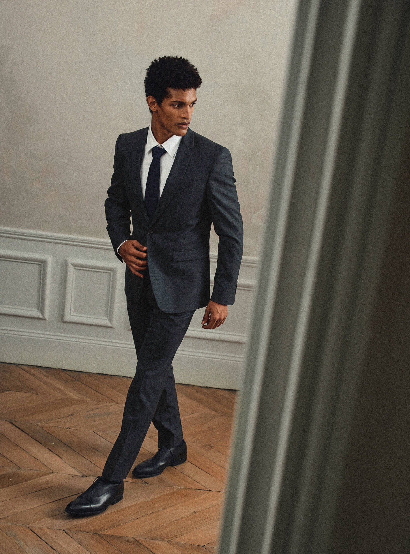 Pantalon de costume Gekko Navy-5